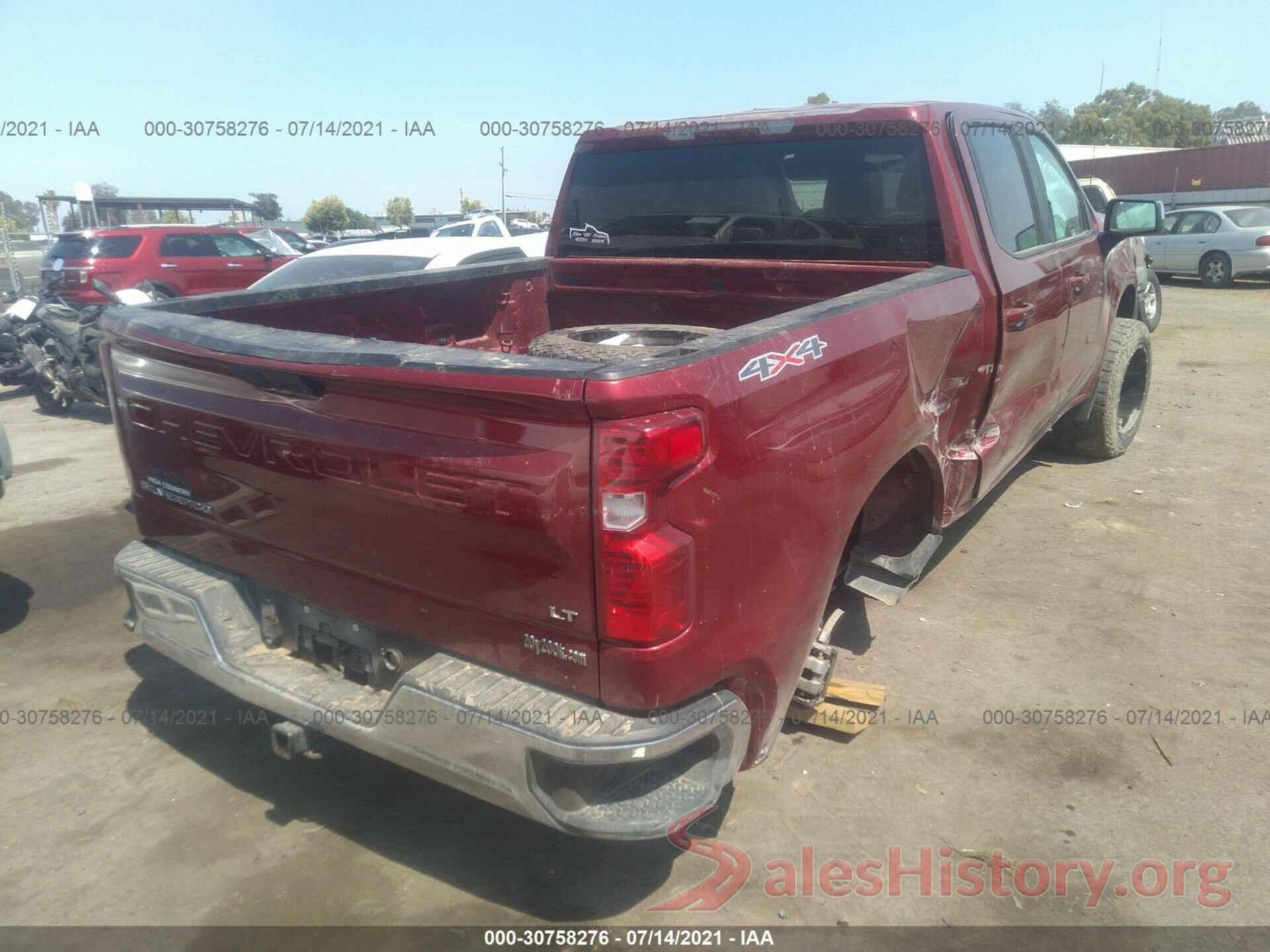 1GCUYDED6KZ132126 2019 CHEVROLET SILVERADO 1500