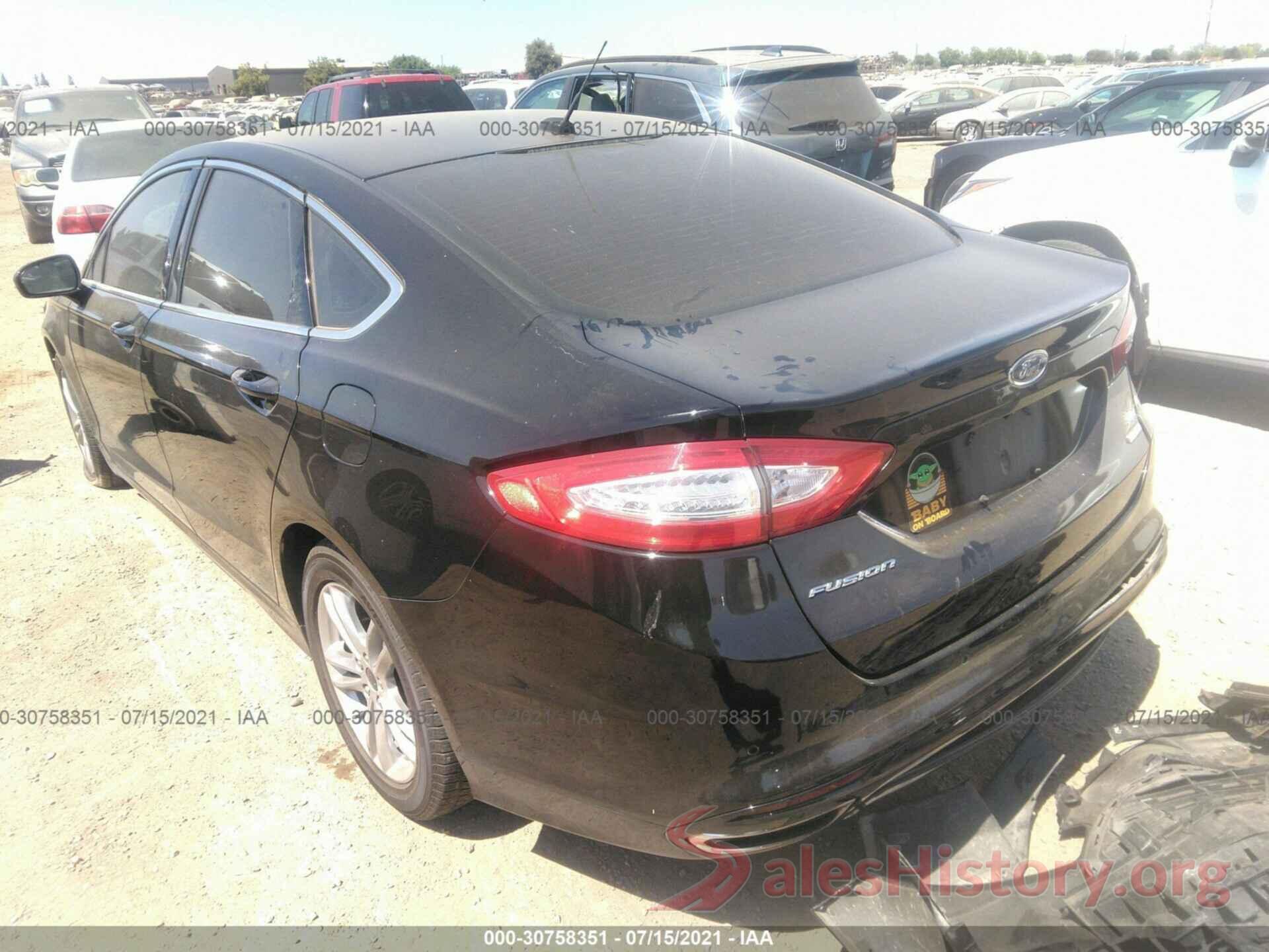 3FA6P0H91GR329623 2016 FORD FUSION