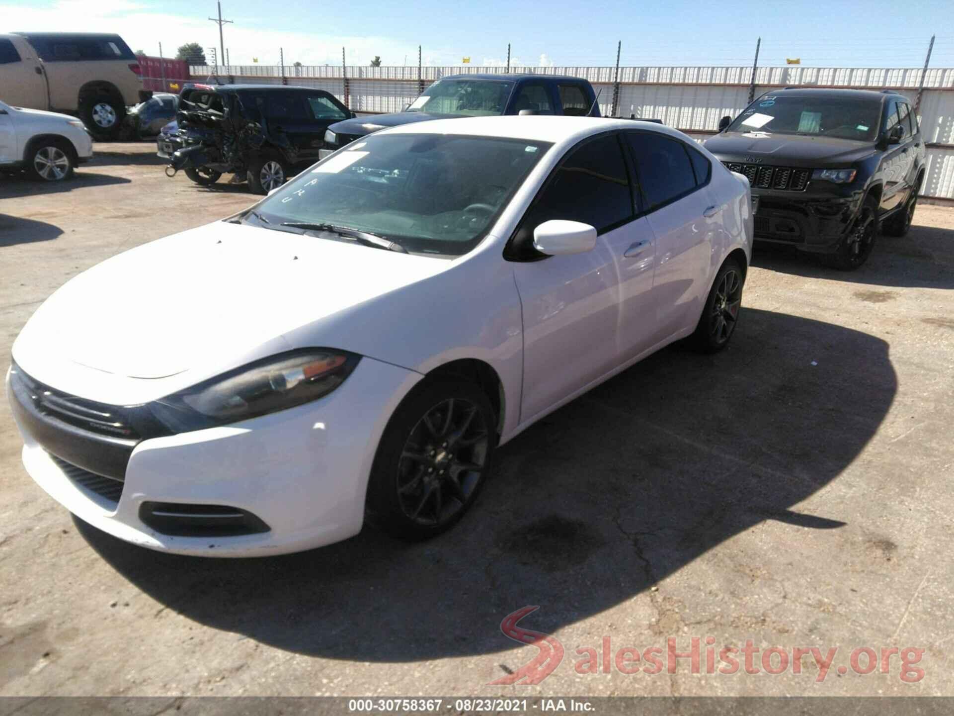 1C3CDFAAXGD606778 2016 DODGE DART