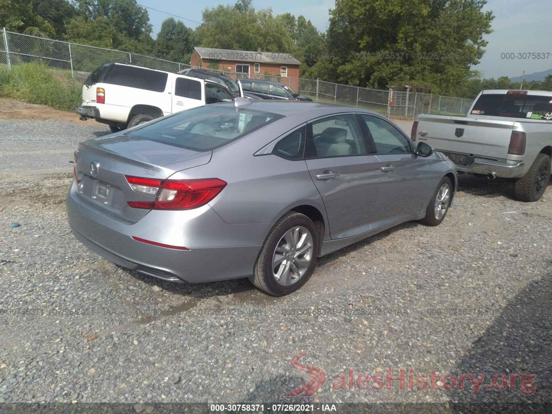 1HGCV1F18LA123565 2020 HONDA ACCORD SEDAN