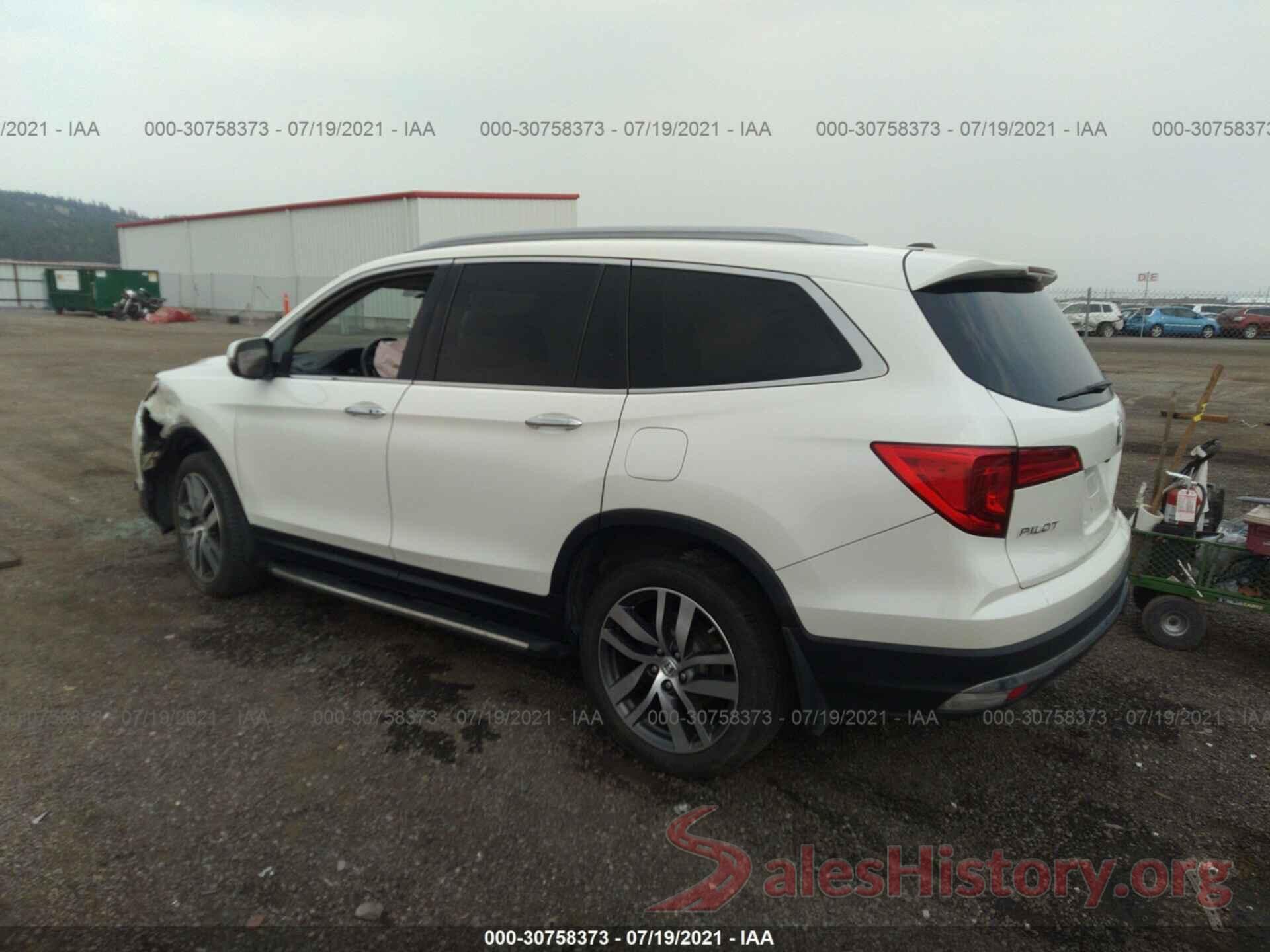 5FNYF6H03GB101943 2016 HONDA PILOT