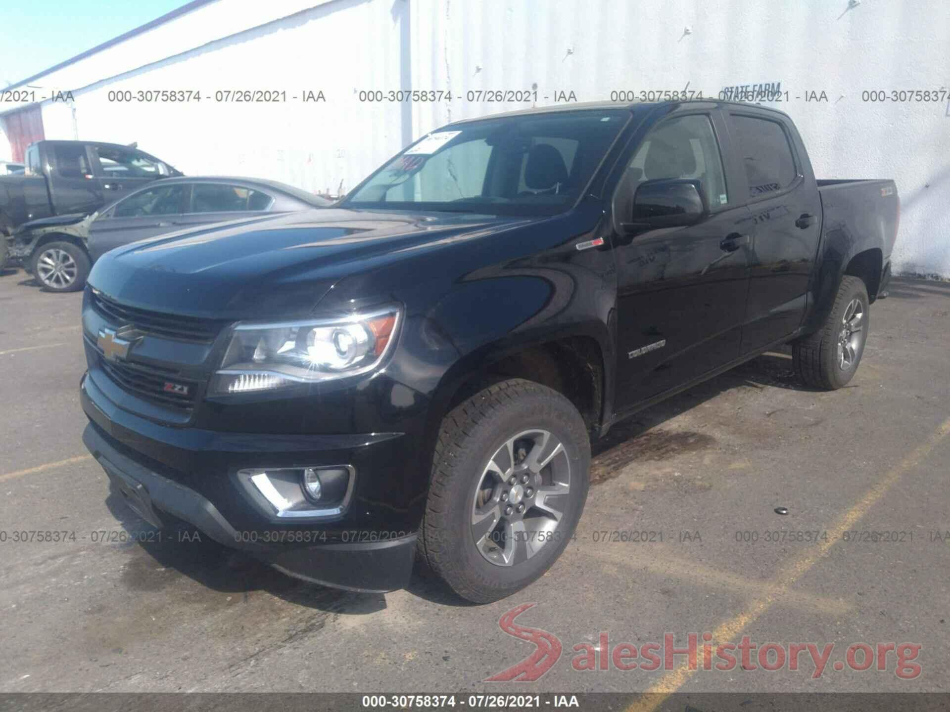 1GCPTDE13H1301169 2017 CHEVROLET COLORADO