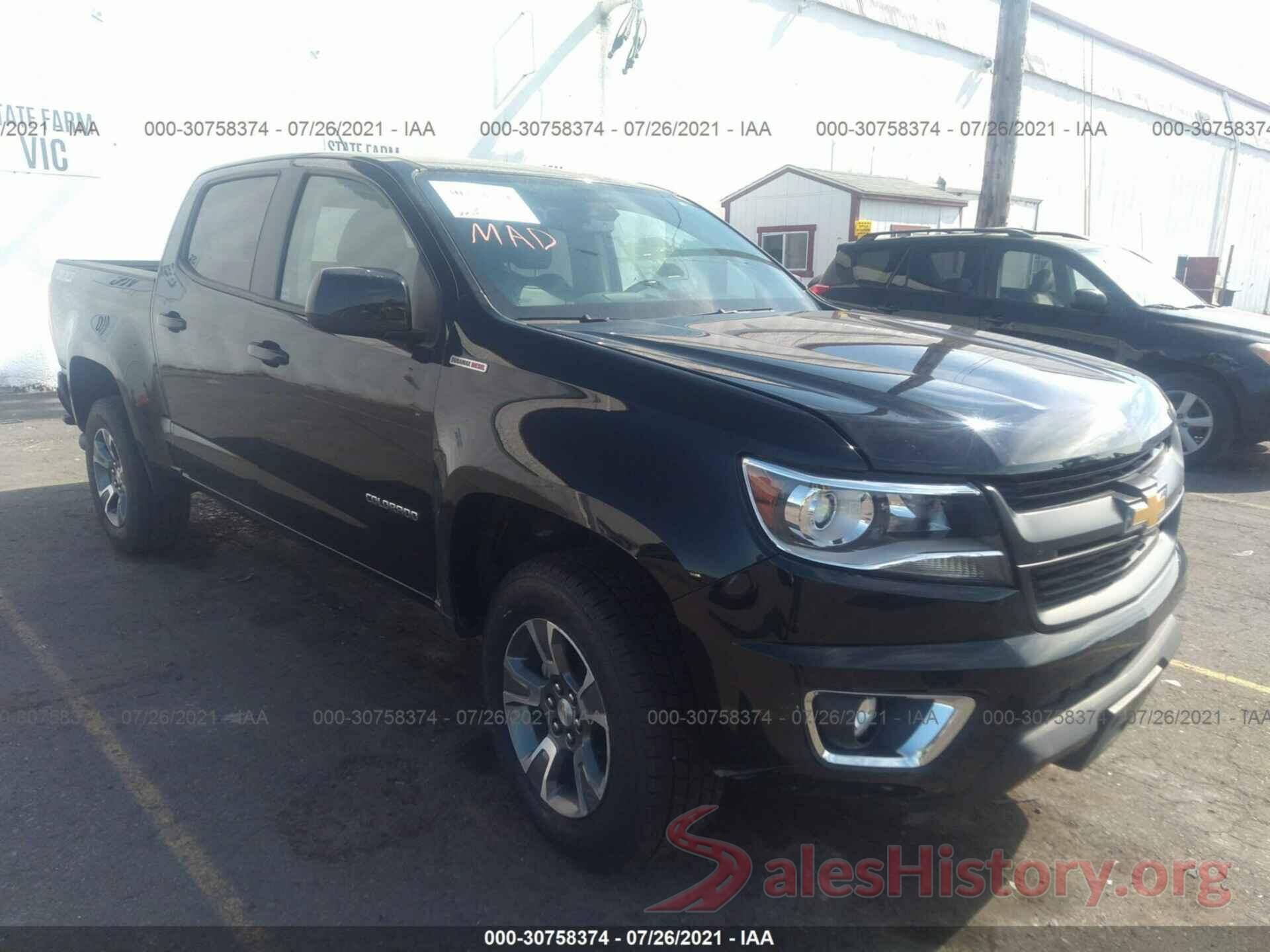 1GCPTDE13H1301169 2017 CHEVROLET COLORADO