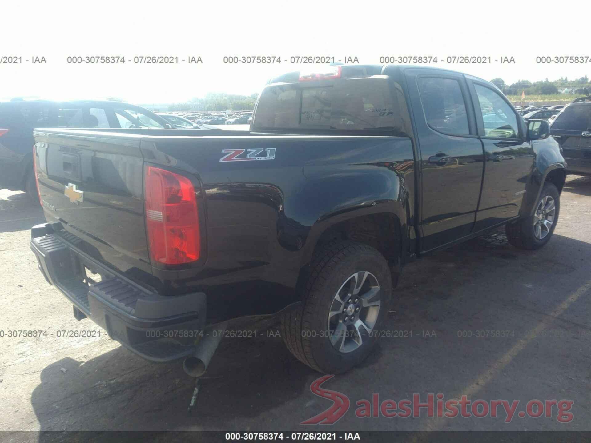 1GCPTDE13H1301169 2017 CHEVROLET COLORADO