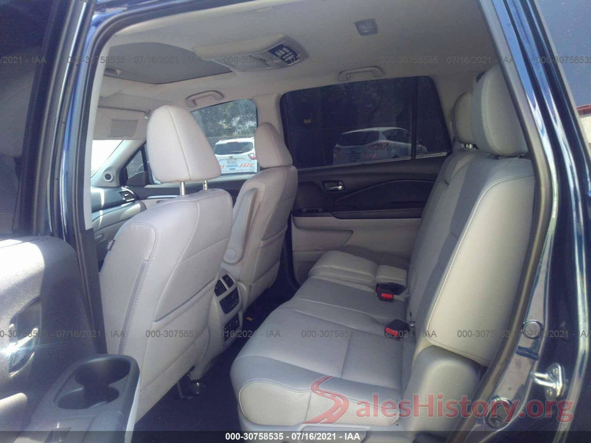 5FNYF5H81HB028167 2017 HONDA PILOT