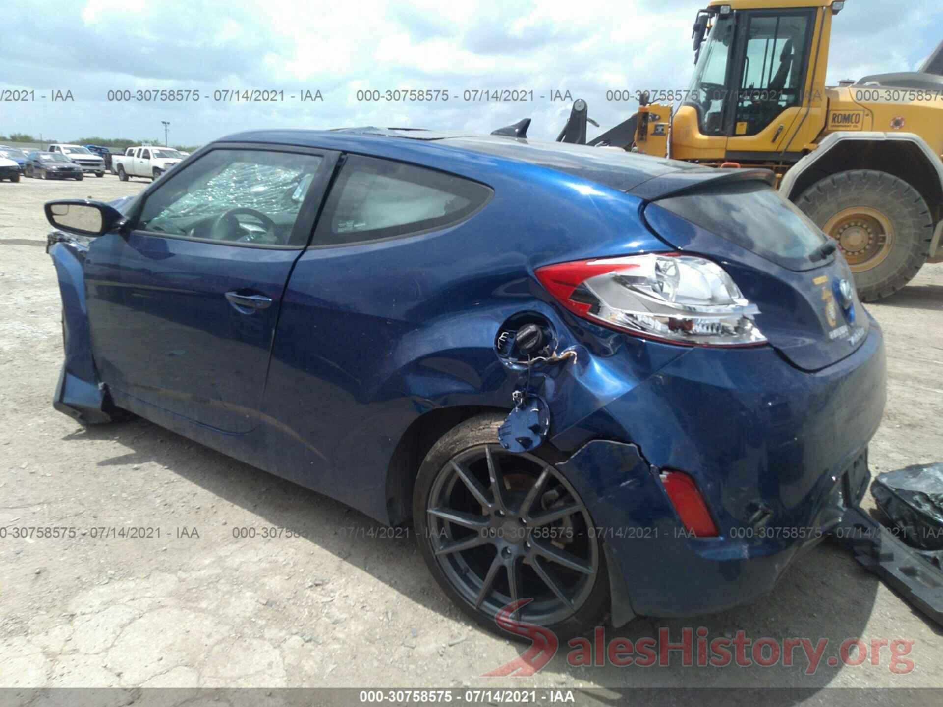 KMHTC6AD0HU321707 2017 HYUNDAI VELOSTER