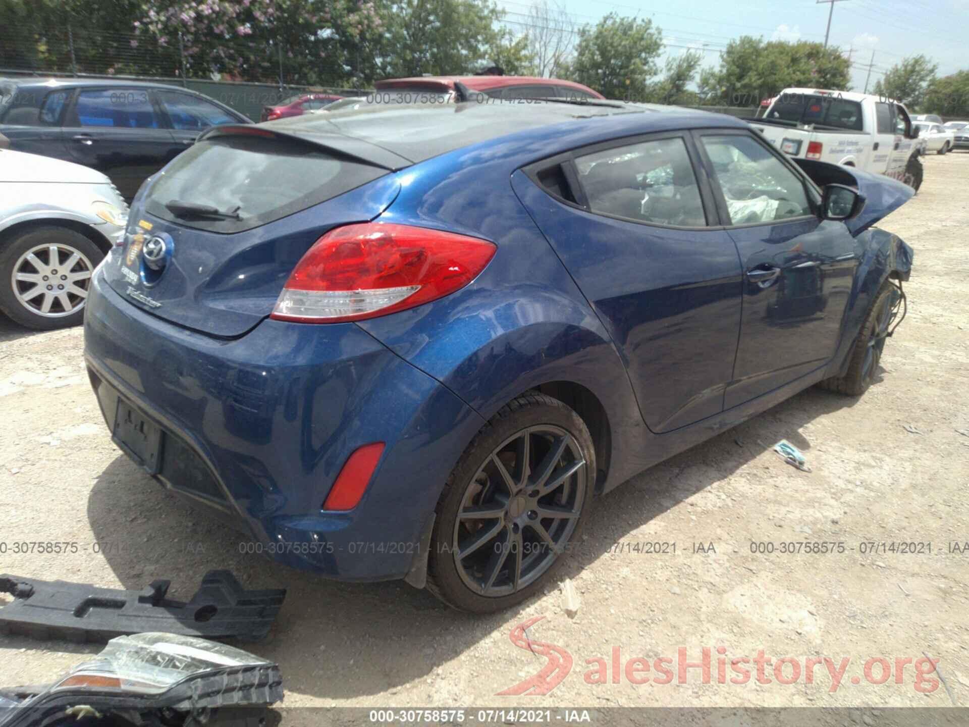 KMHTC6AD0HU321707 2017 HYUNDAI VELOSTER