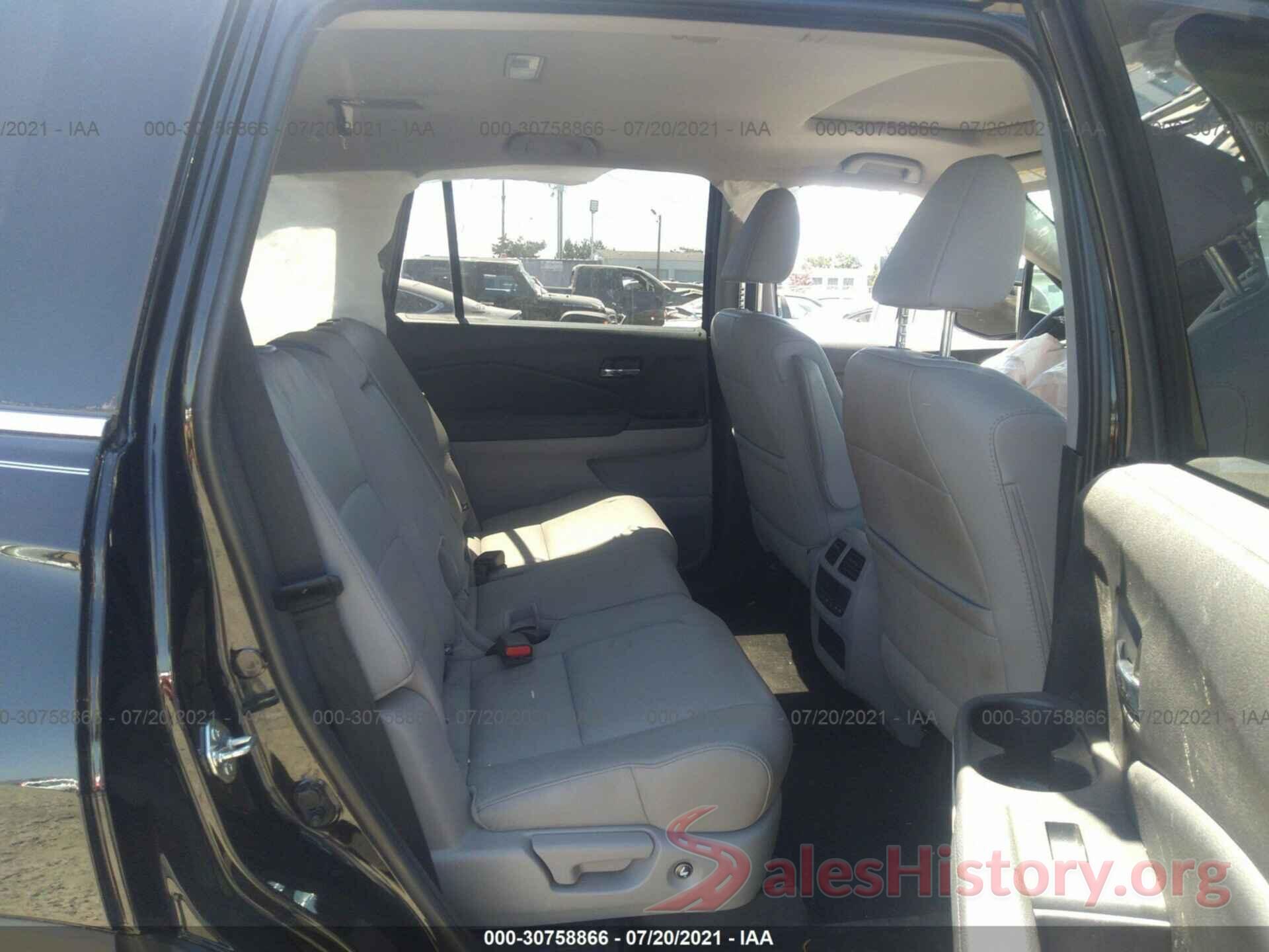 5FNYF6H65HB100394 2017 HONDA PILOT