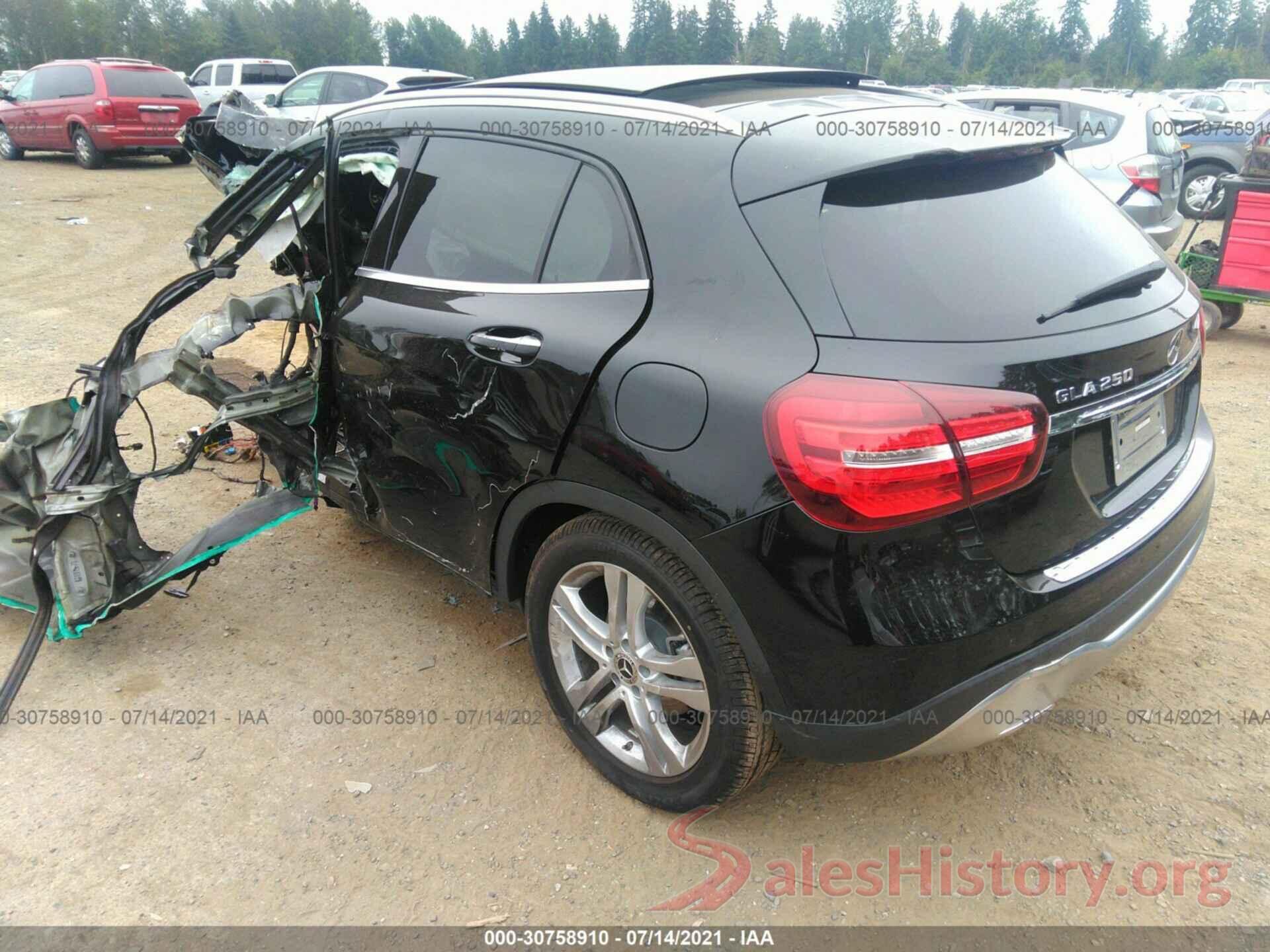 WDCTG4GB5KU016000 2019 MERCEDES-BENZ GLA