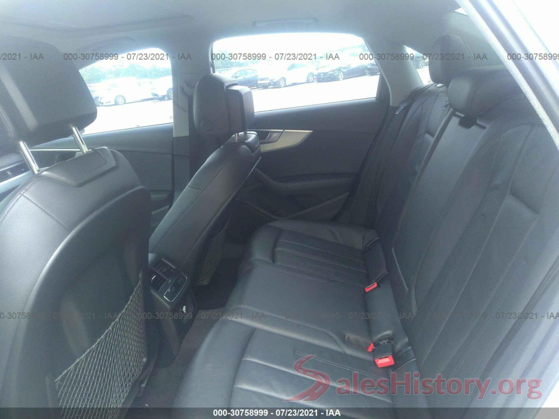 WAUANAF42HN007890 2017 AUDI A4