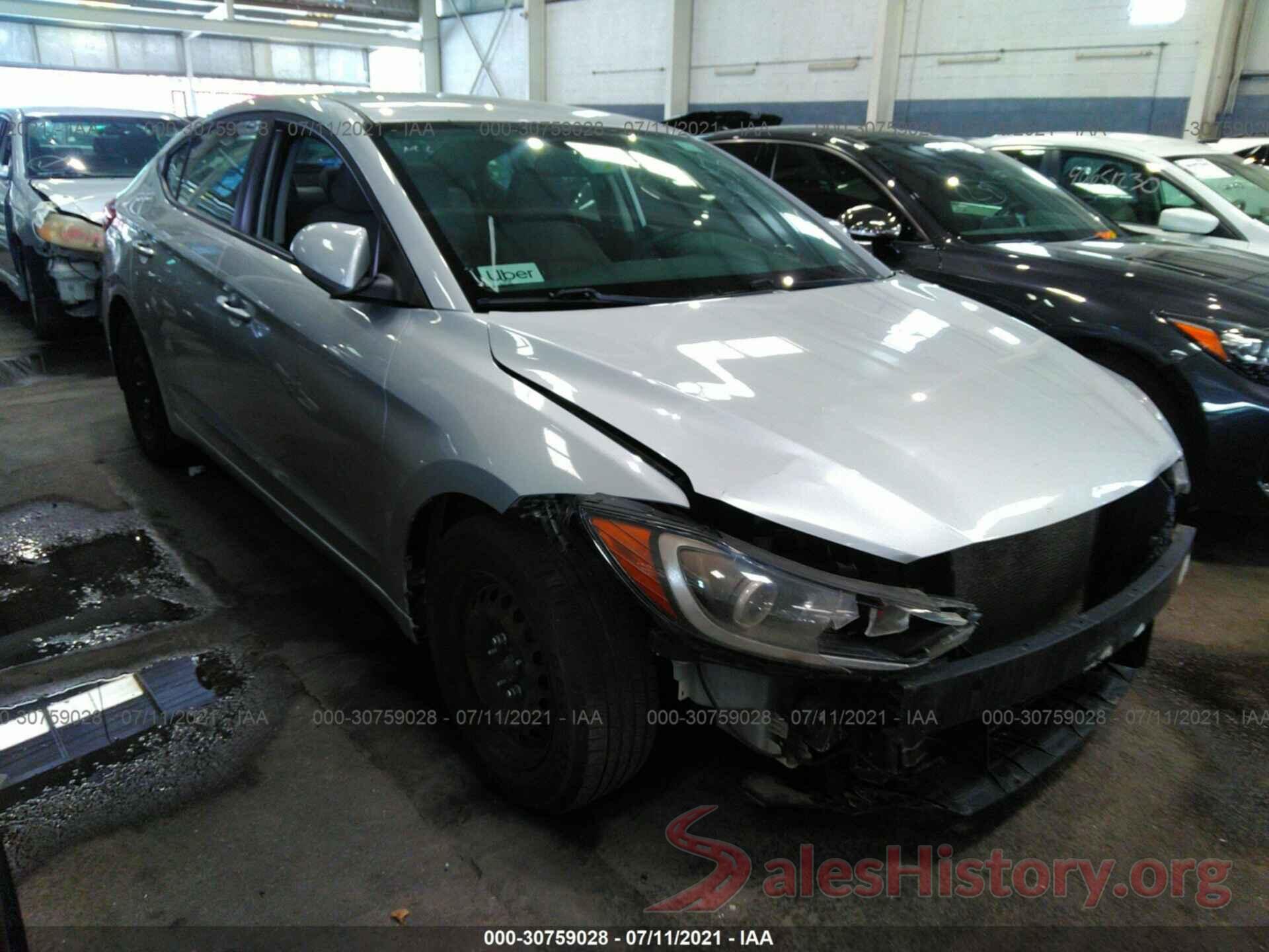 000074LF6HH137253 2017 HYUNDAI ELANTRA