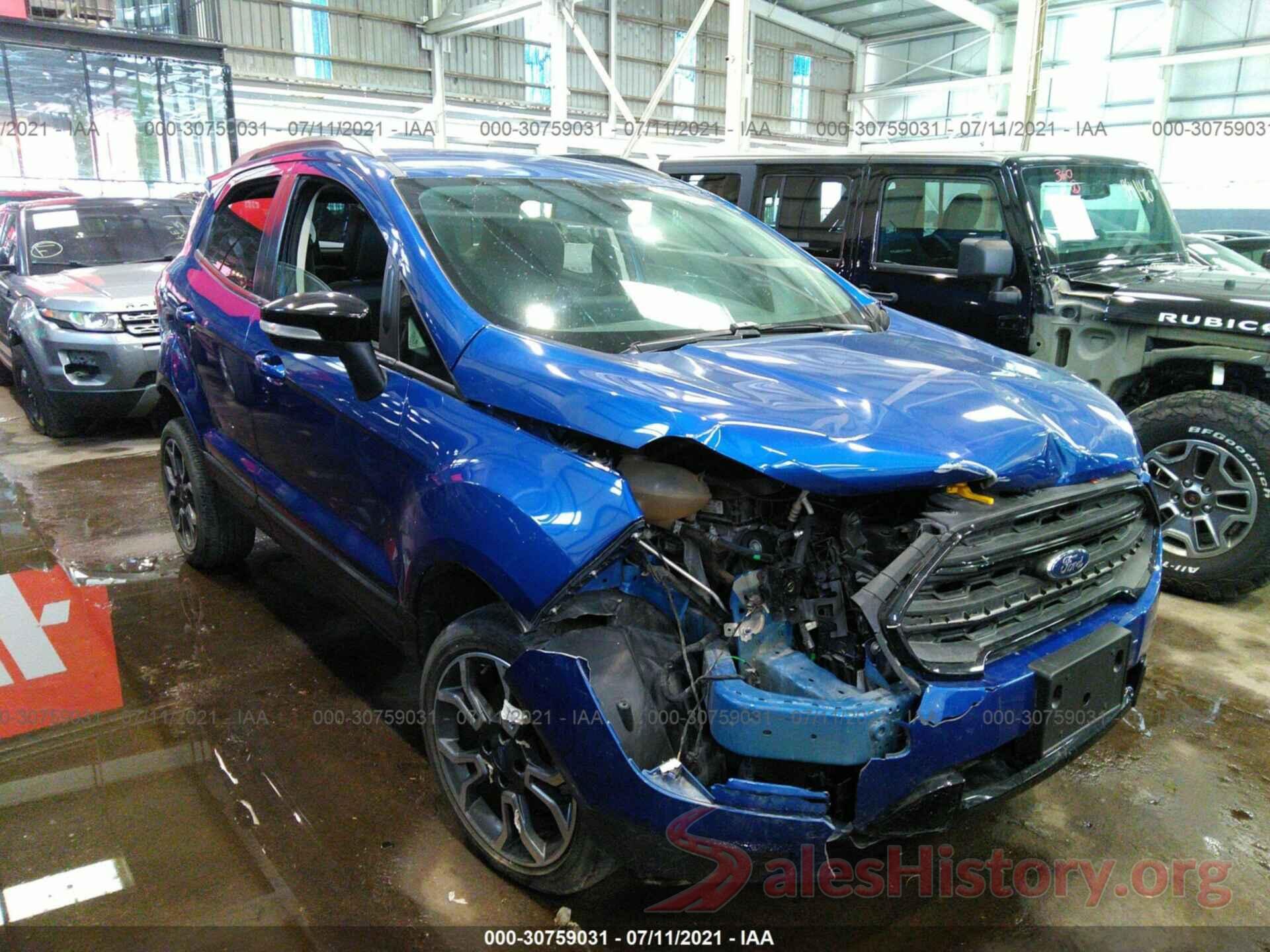 0000S3JL1KC278802 2019 FORD ECOSPORT