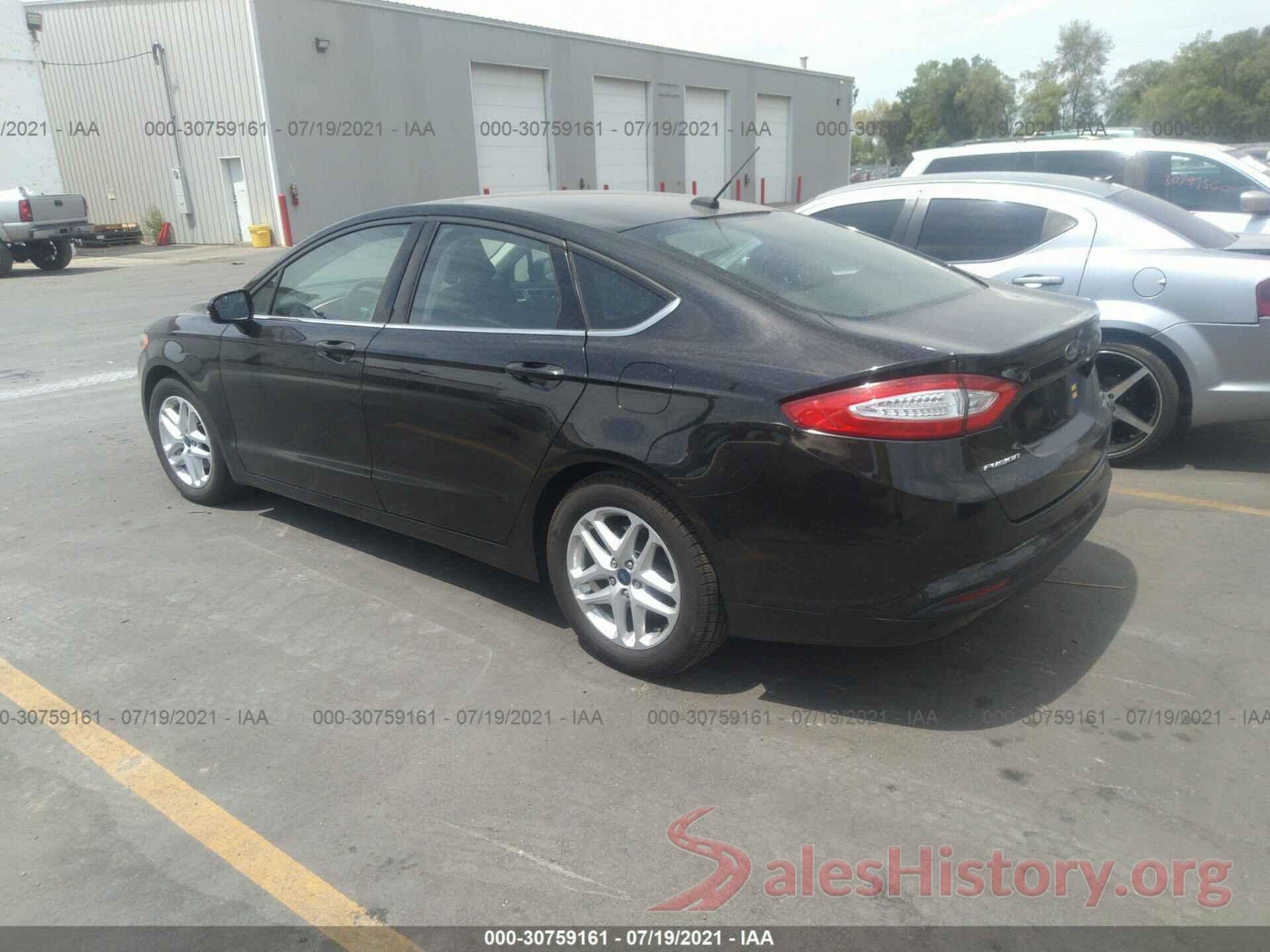 3FA6P0HD9GR285438 2016 FORD FUSION