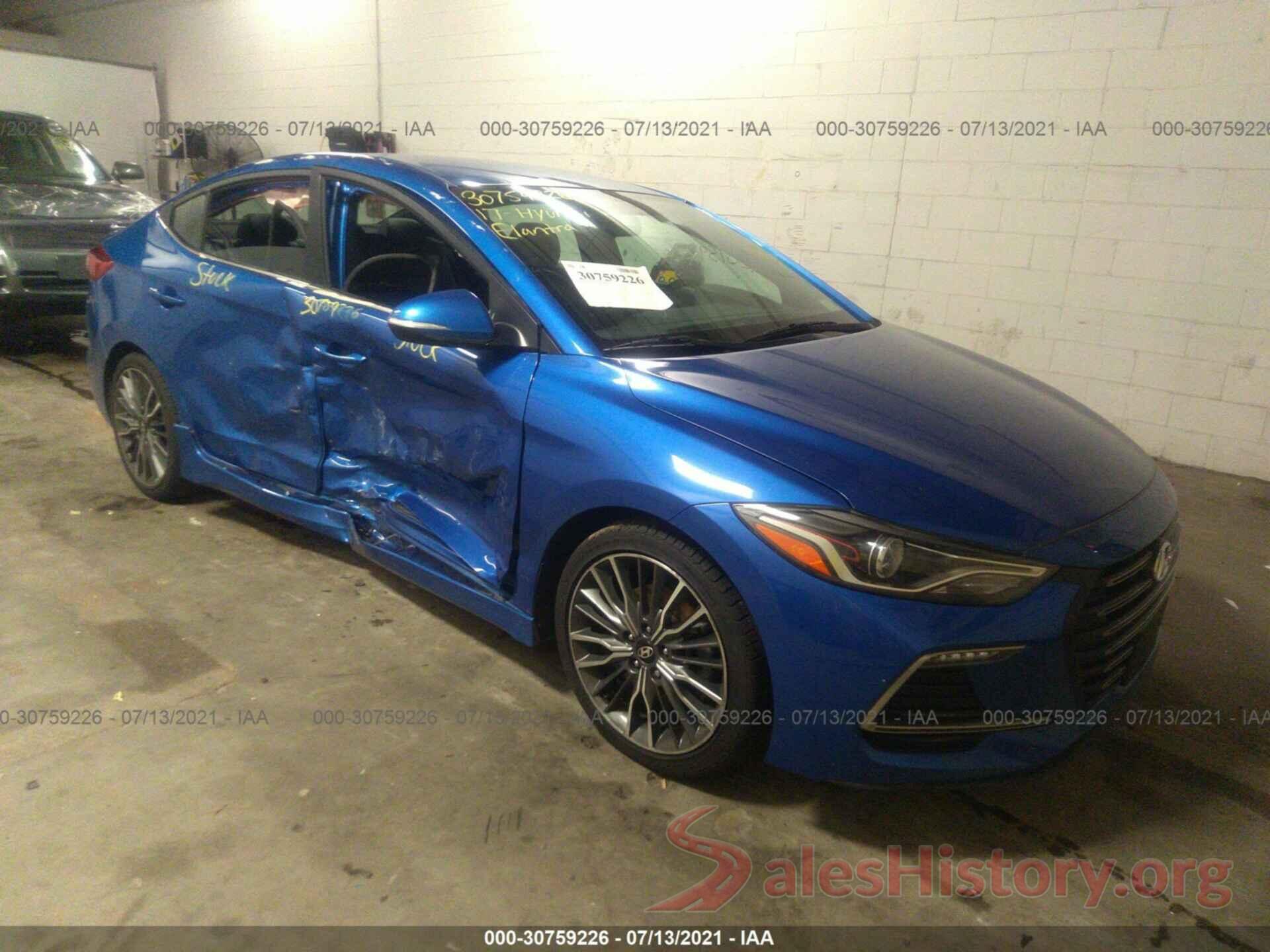 KMHD04LB3HU355914 2017 HYUNDAI ELANTRA