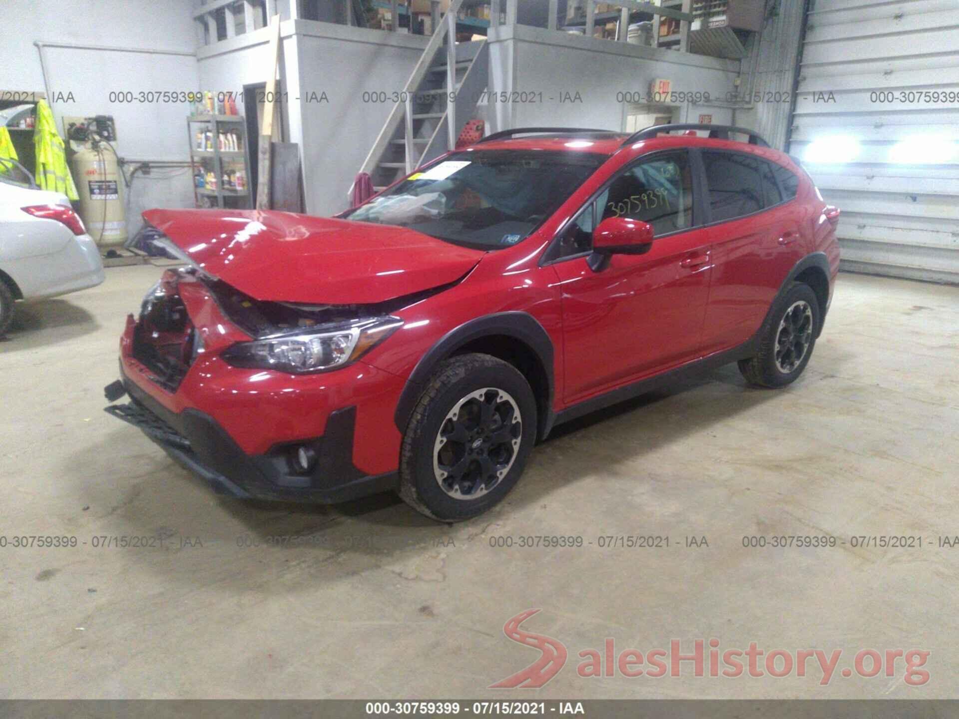 JF2GTAEC2M8295478 2021 SUBARU CROSSTREK