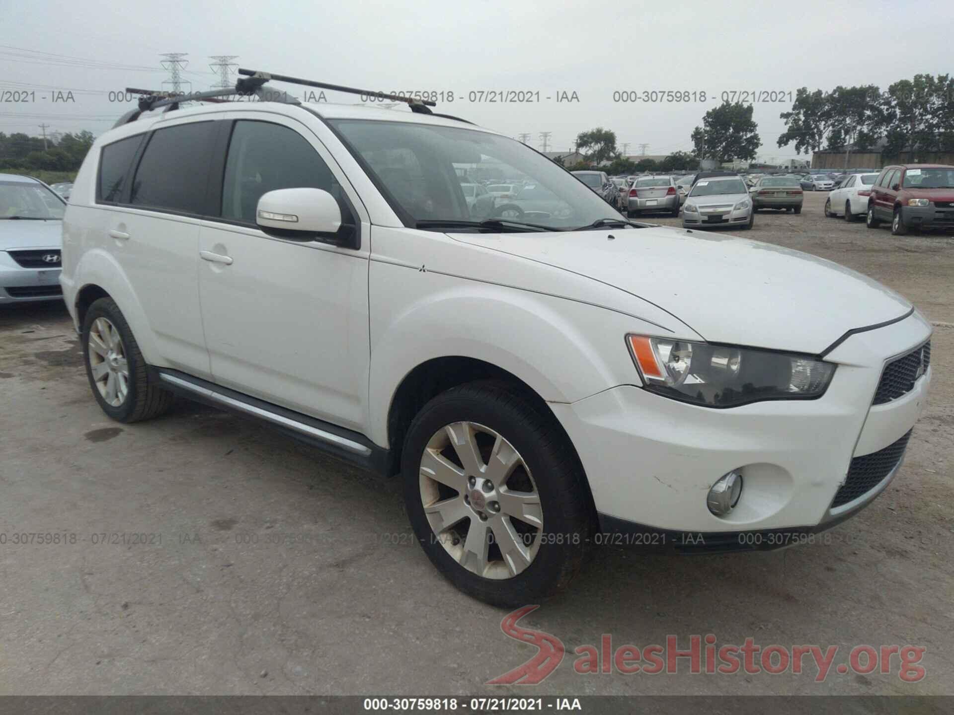 JA4JT3AW5CU014158 2012 MITSUBISHI OUTLANDER