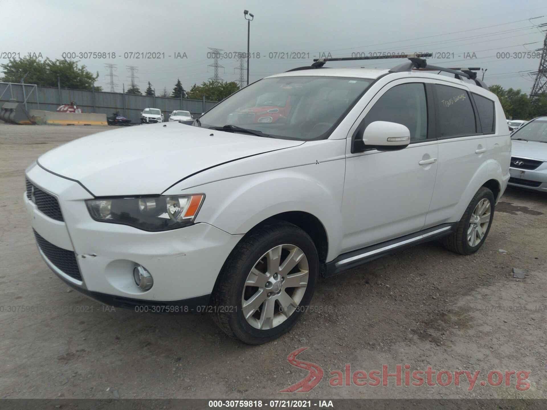 JA4JT3AW5CU014158 2012 MITSUBISHI OUTLANDER