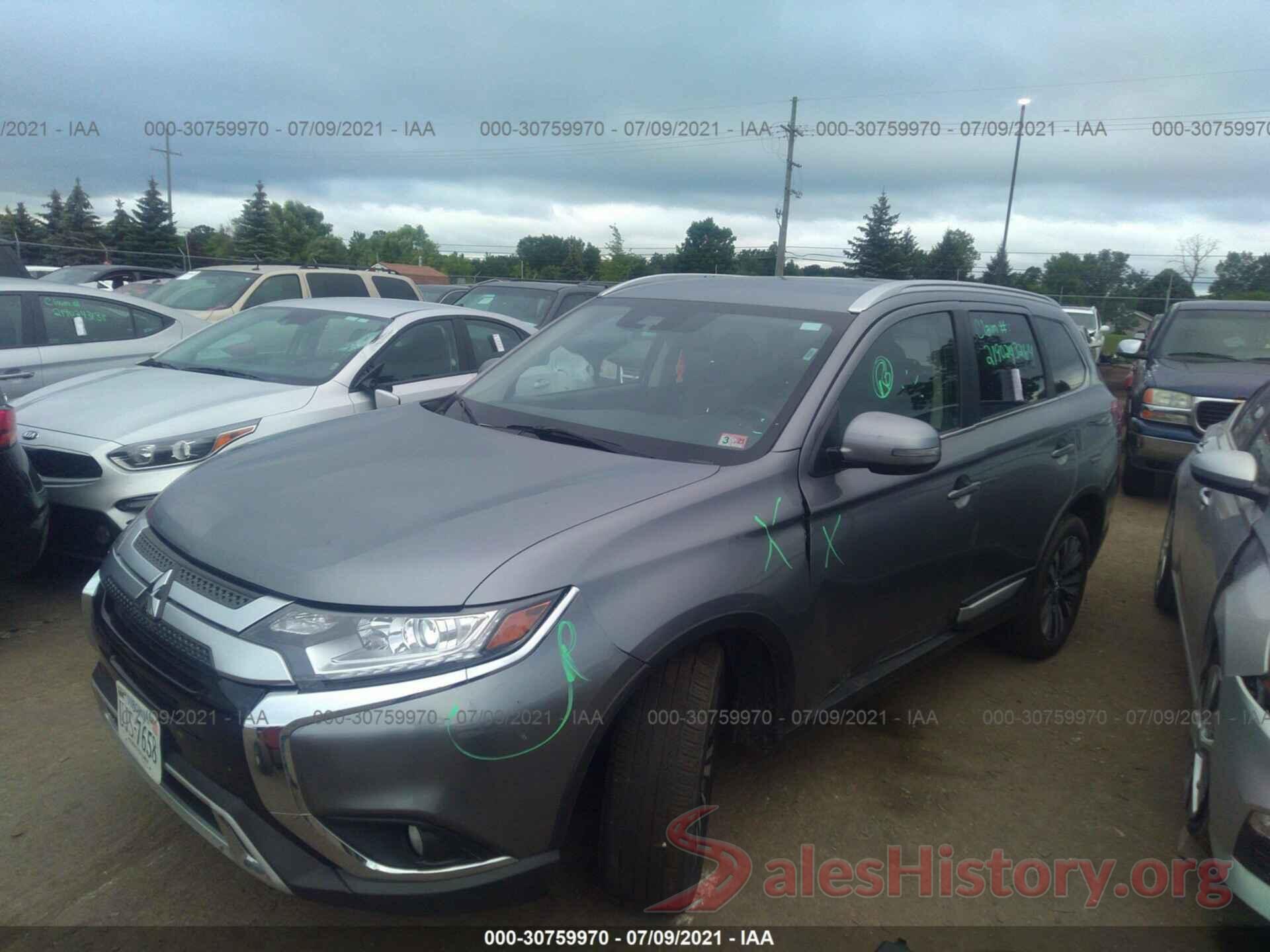 JA4AZ3A31LJ000912 2020 MITSUBISHI OUTLANDER