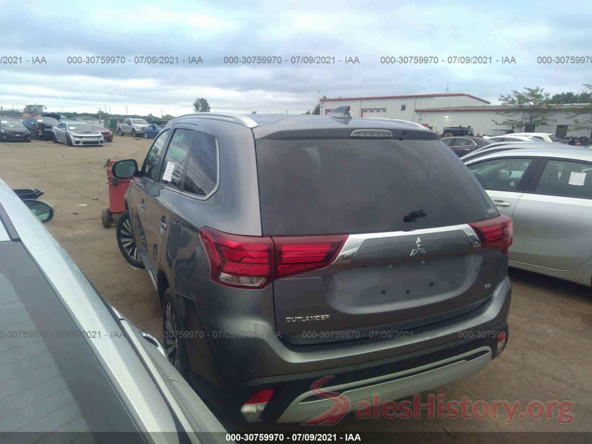 JA4AZ3A31LJ000912 2020 MITSUBISHI OUTLANDER