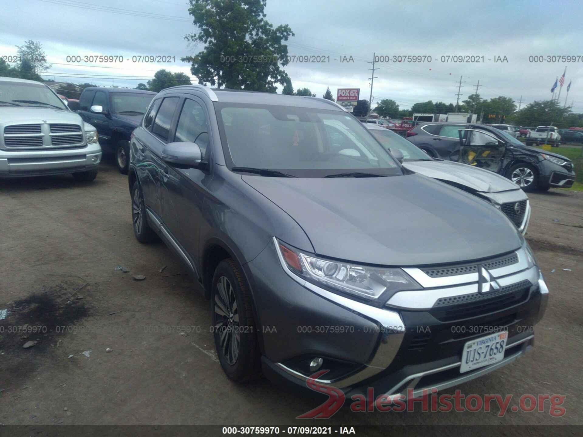 JA4AZ3A31LJ000912 2020 MITSUBISHI OUTLANDER