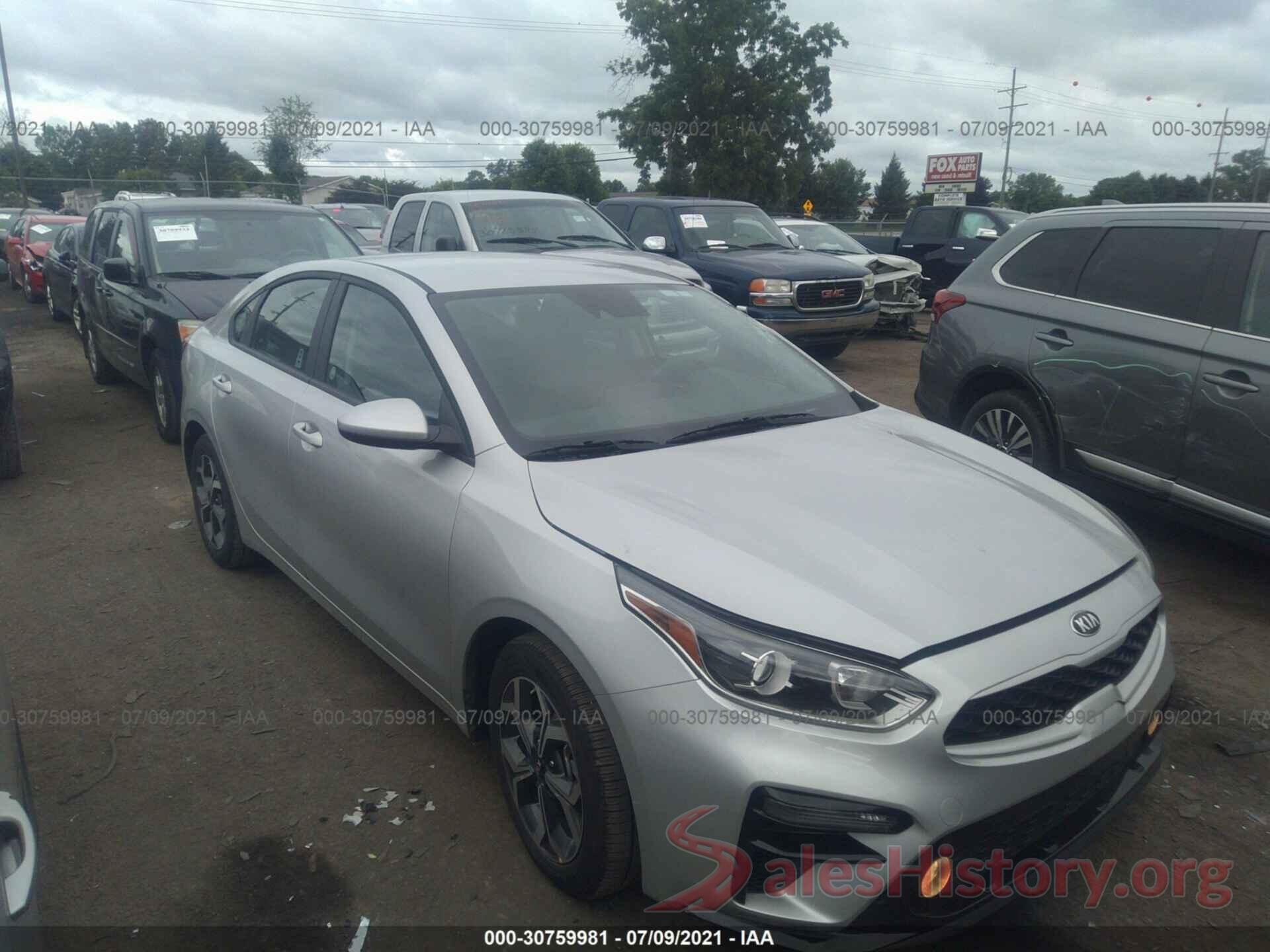 3KPF24AD4ME336468 2021 KIA FORTE