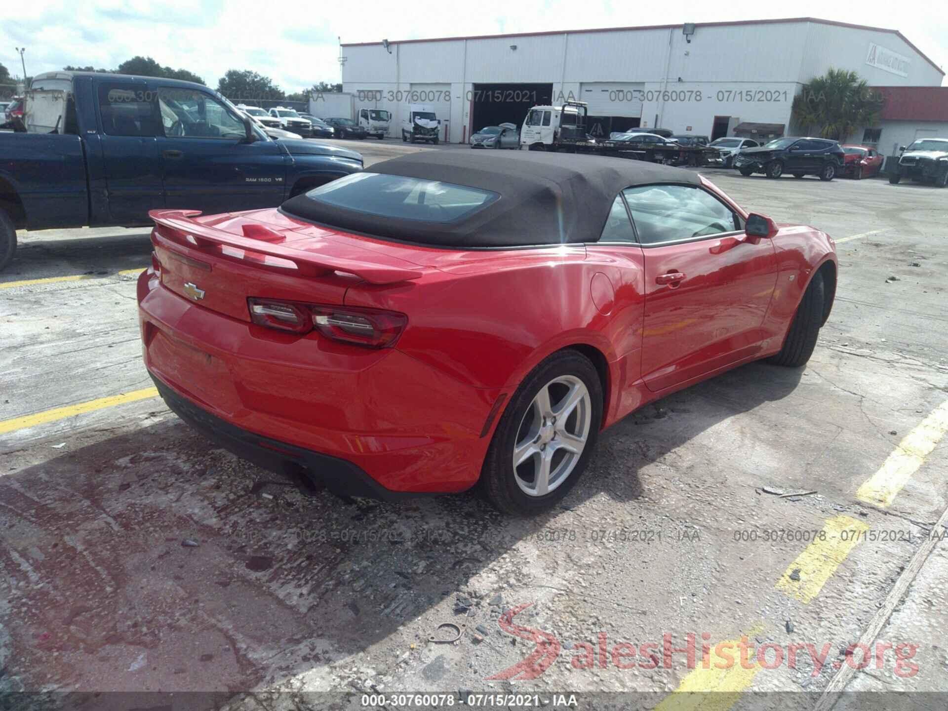 1G1FB3DX8L0127847 2020 CHEVROLET CAMARO