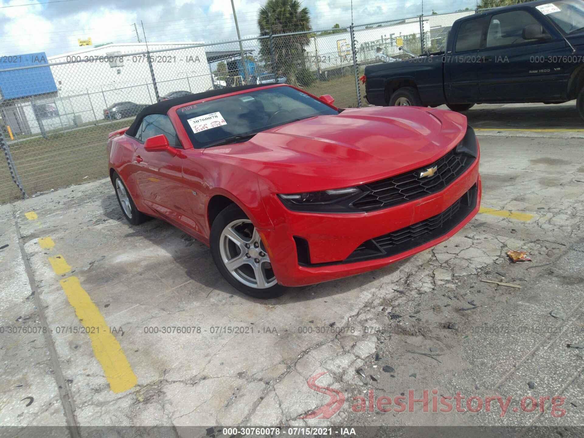 1G1FB3DX8L0127847 2020 CHEVROLET CAMARO