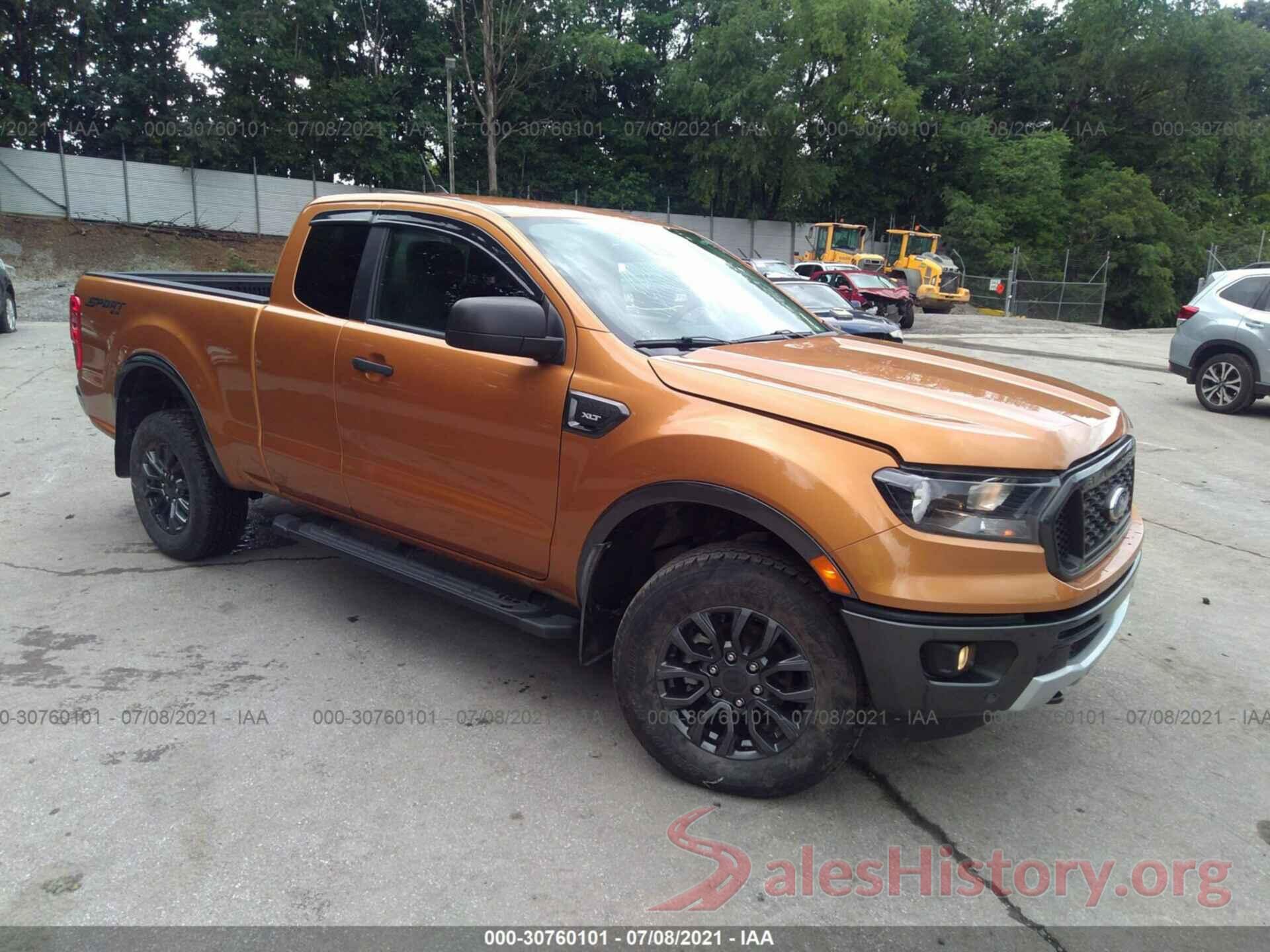 1FTER1FHXKLA74607 2019 FORD RANGER