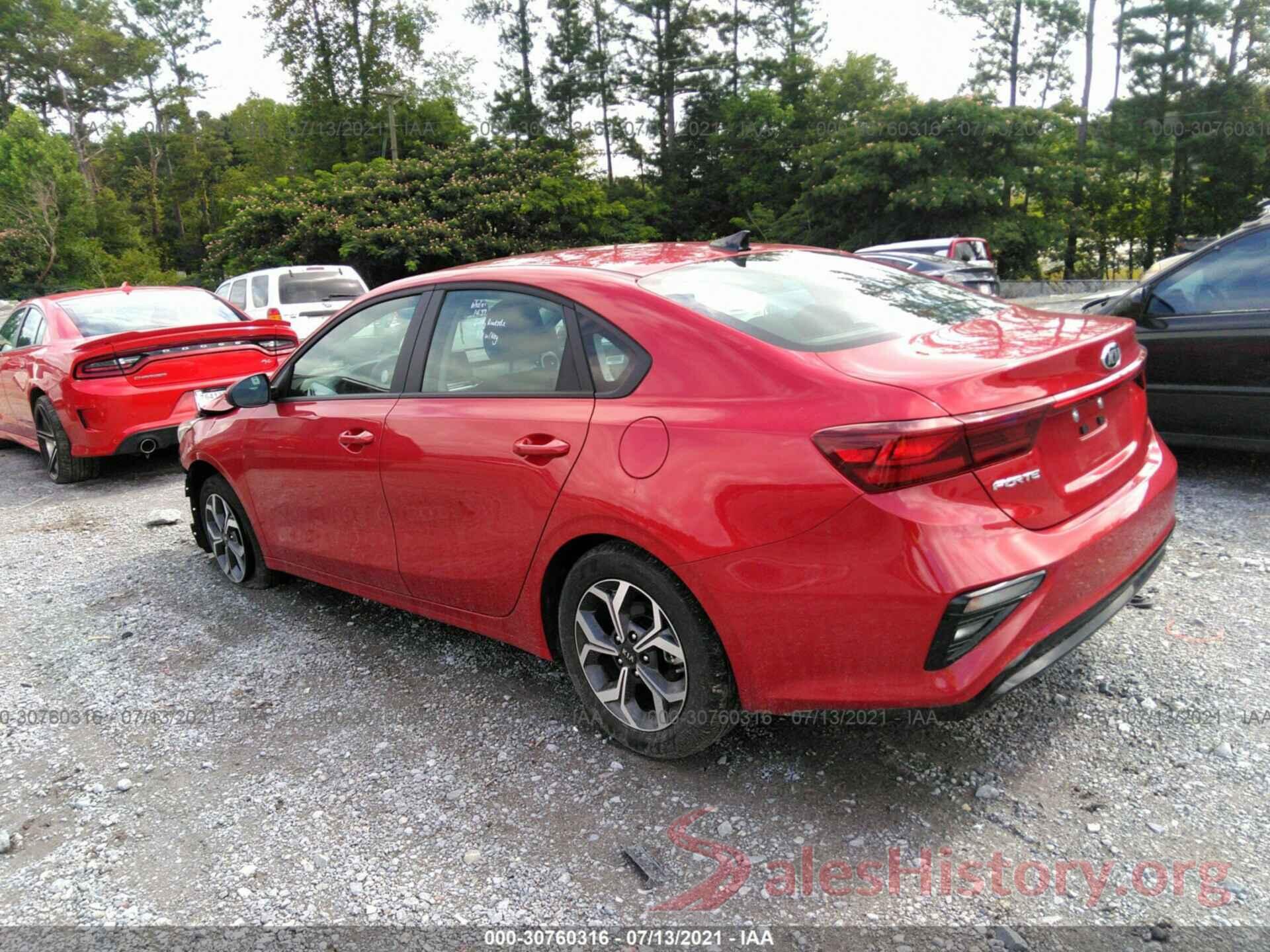 3KPF24AD3ME346392 2021 KIA FORTE