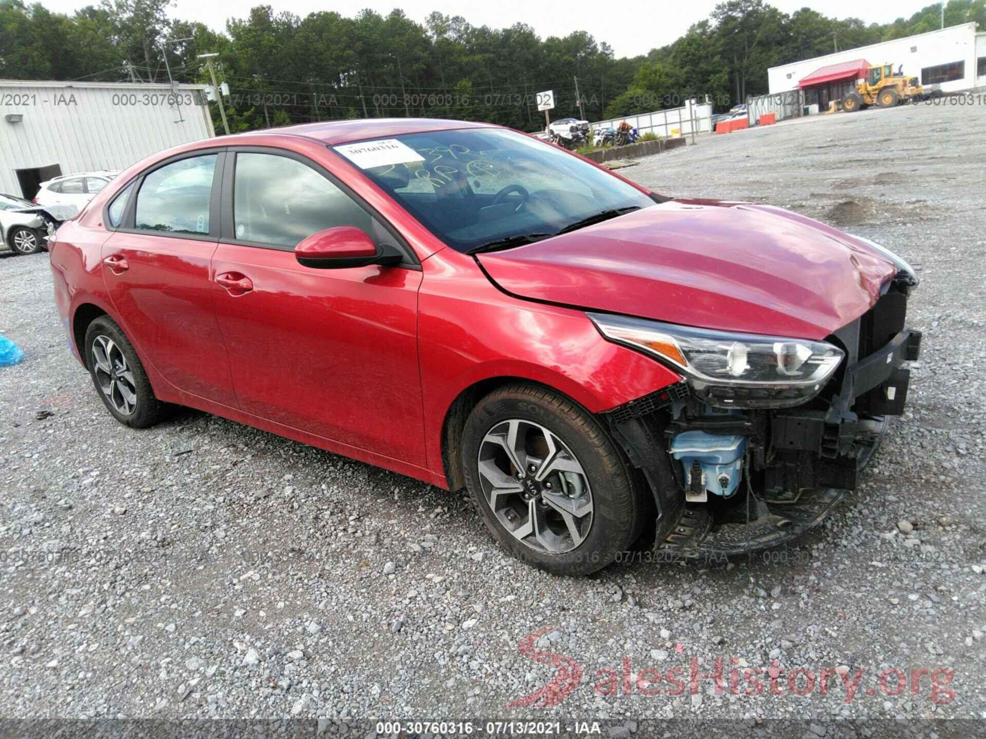 3KPF24AD3ME346392 2021 KIA FORTE