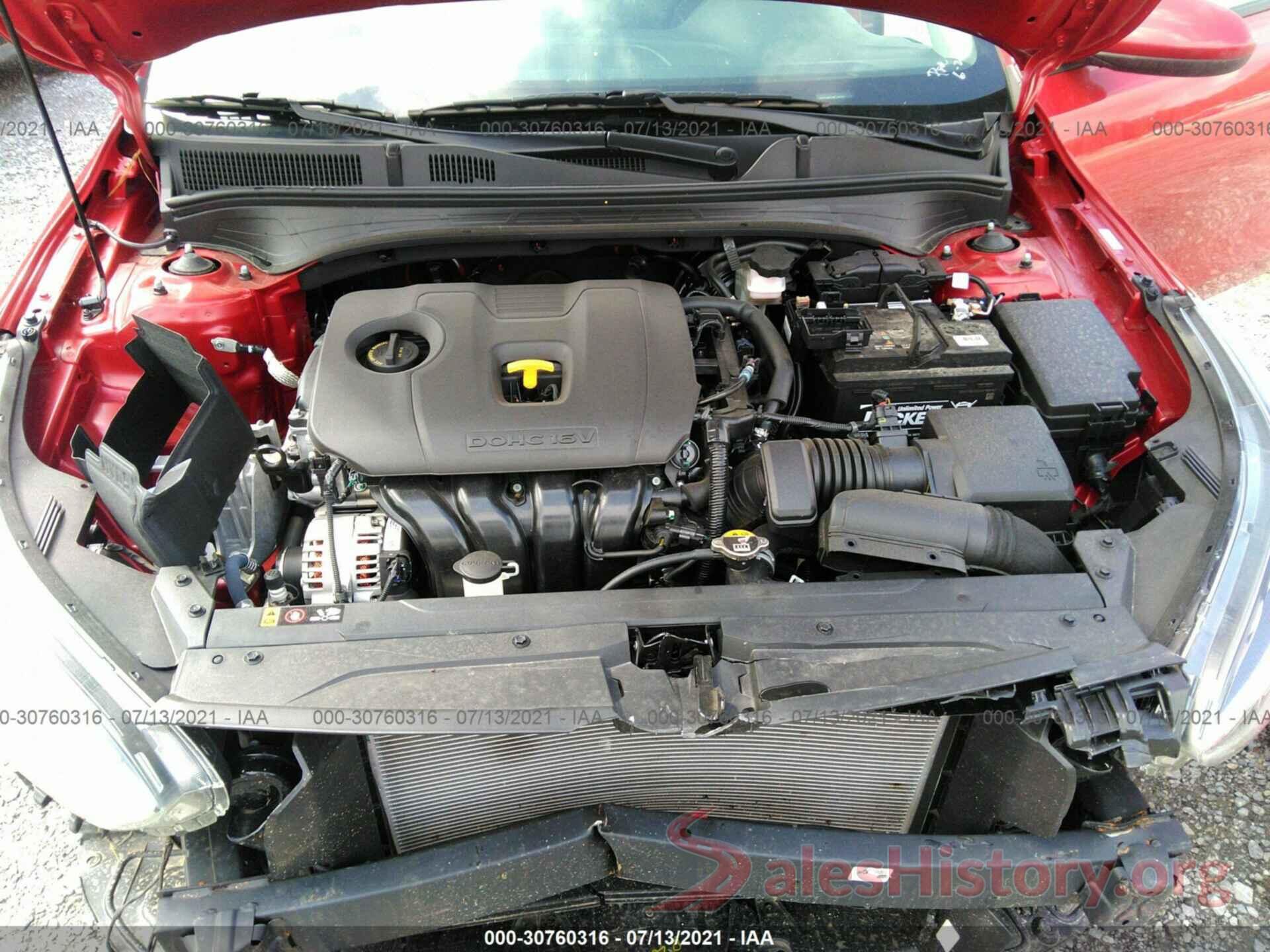 3KPF24AD3ME346392 2021 KIA FORTE