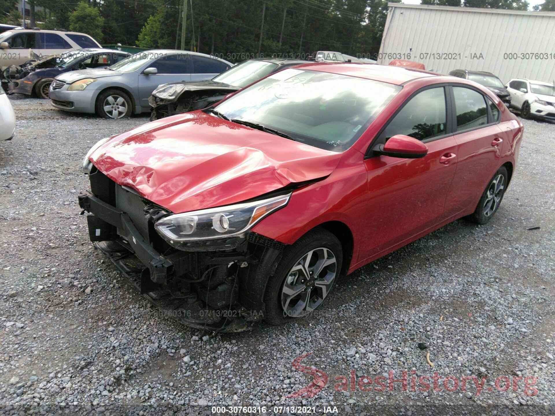 3KPF24AD3ME346392 2021 KIA FORTE