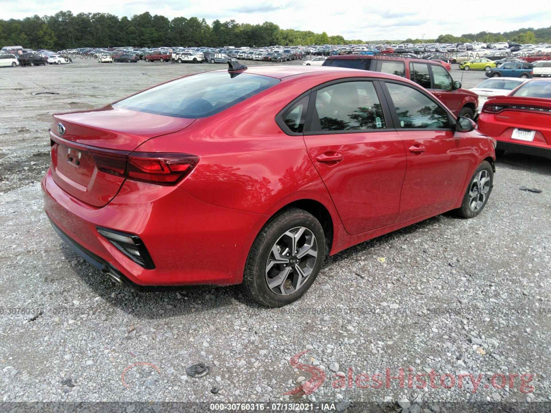 3KPF24AD3ME346392 2021 KIA FORTE