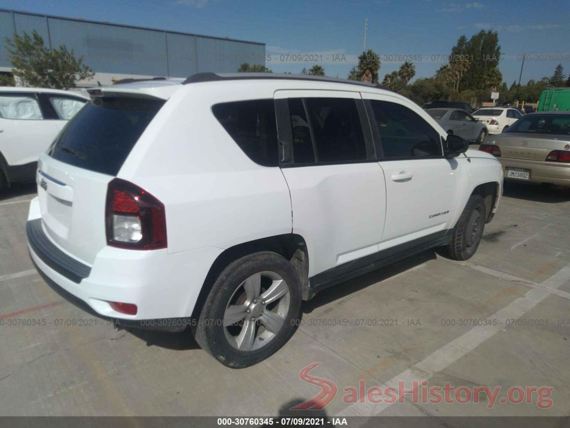 1C4NJCBA8GD634010 2016 JEEP COMPASS