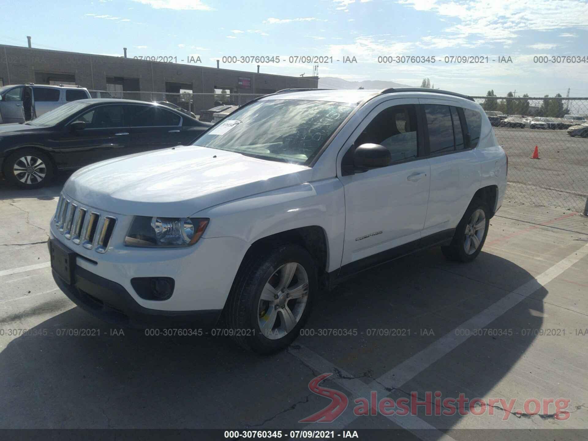 1C4NJCBA8GD634010 2016 JEEP COMPASS