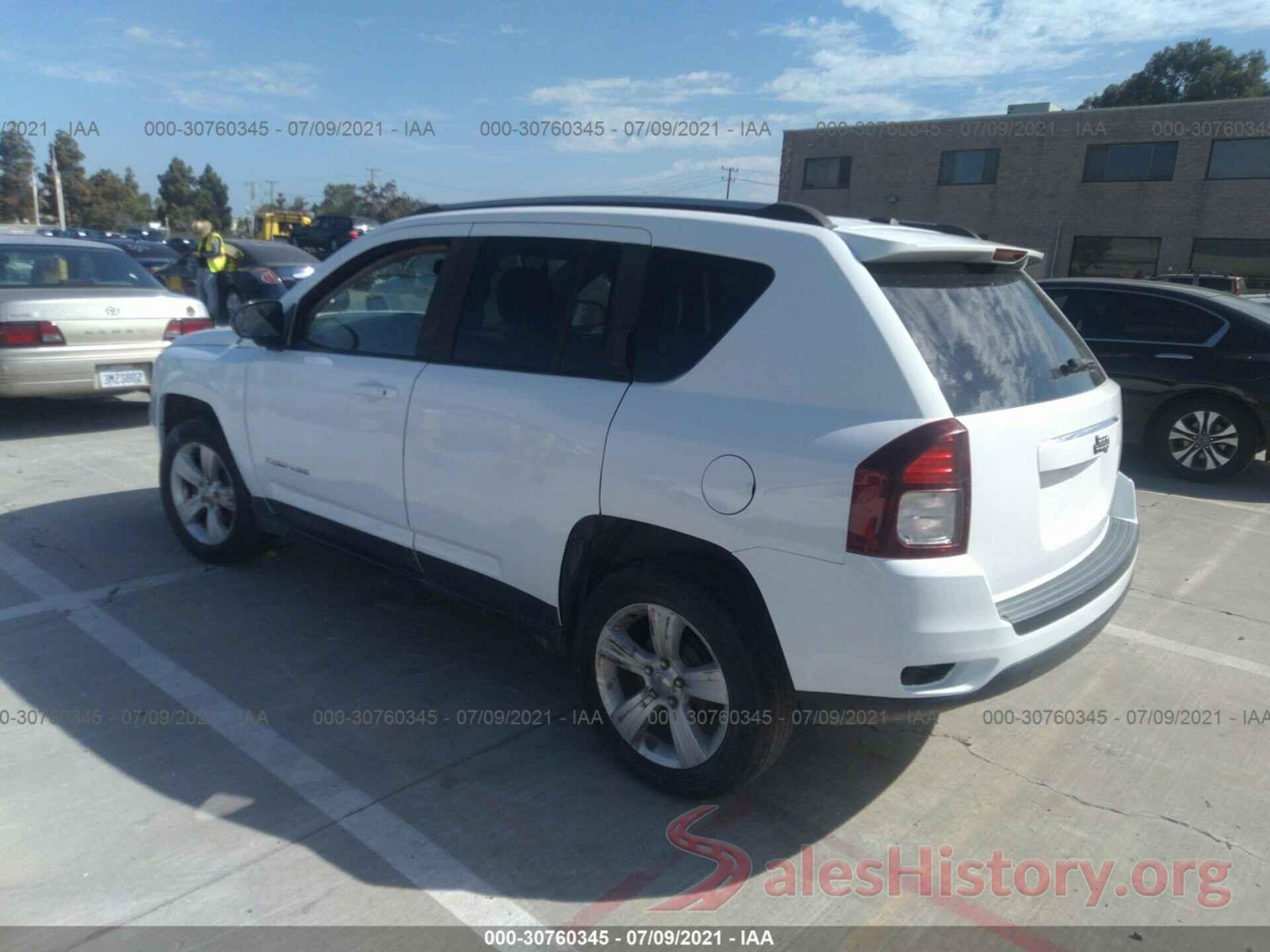 1C4NJCBA8GD634010 2016 JEEP COMPASS