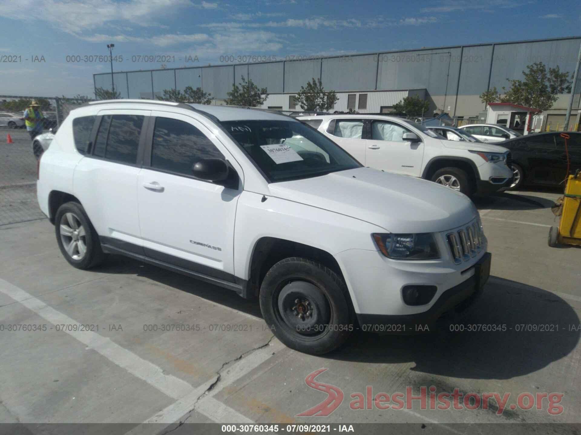 1C4NJCBA8GD634010 2016 JEEP COMPASS