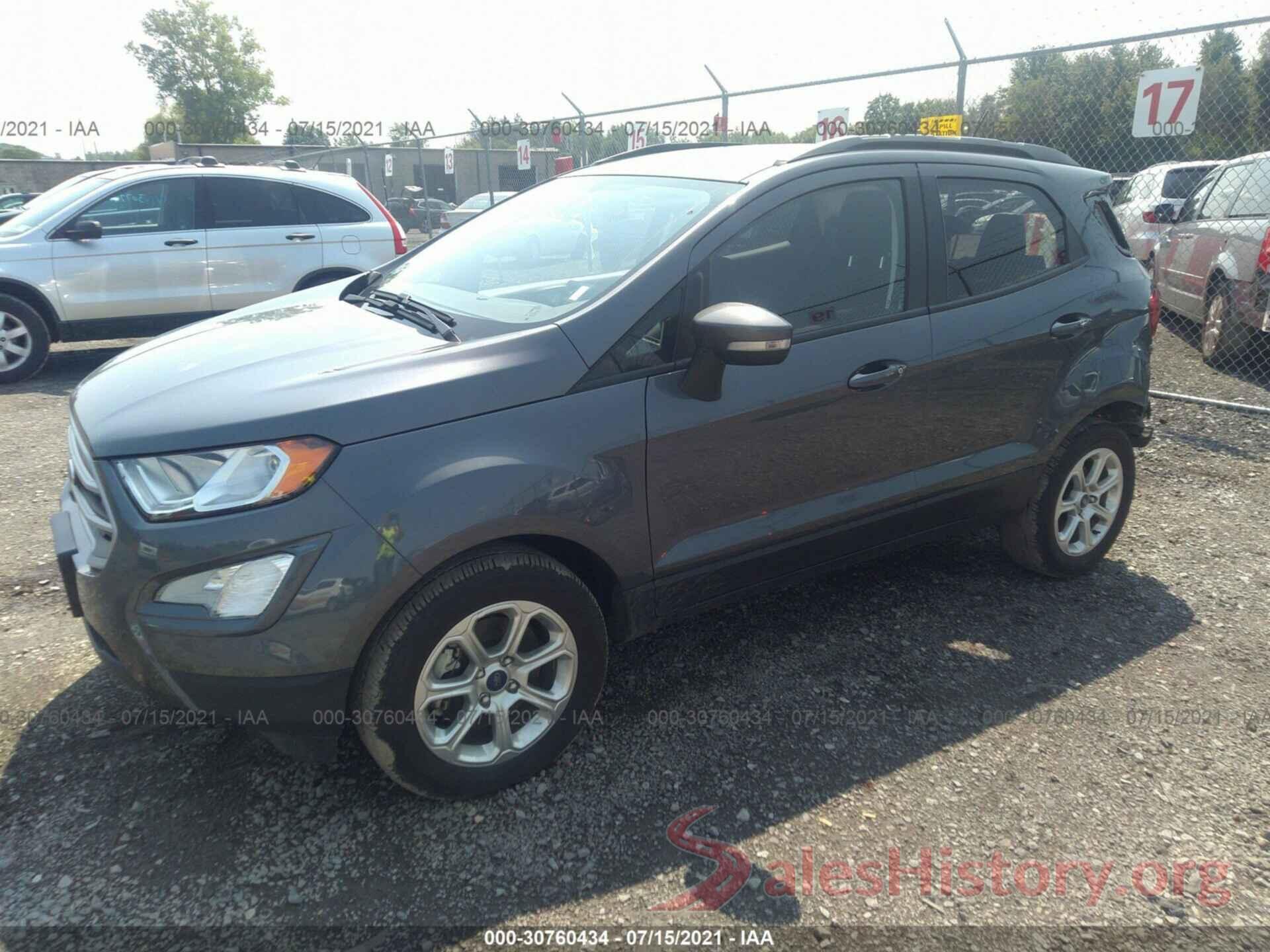 MAJ6S3GL5LC365594 2020 FORD ECOSPORT