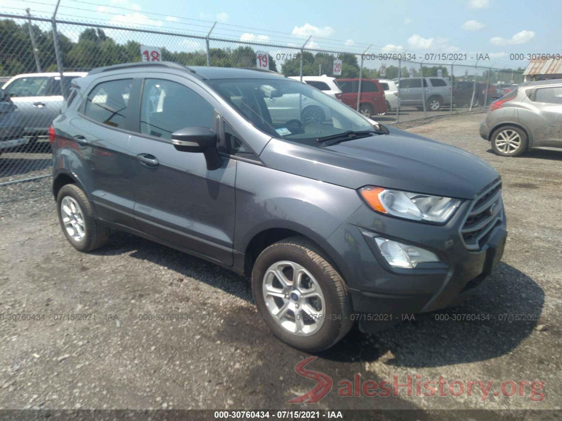 MAJ6S3GL5LC365594 2020 FORD ECOSPORT