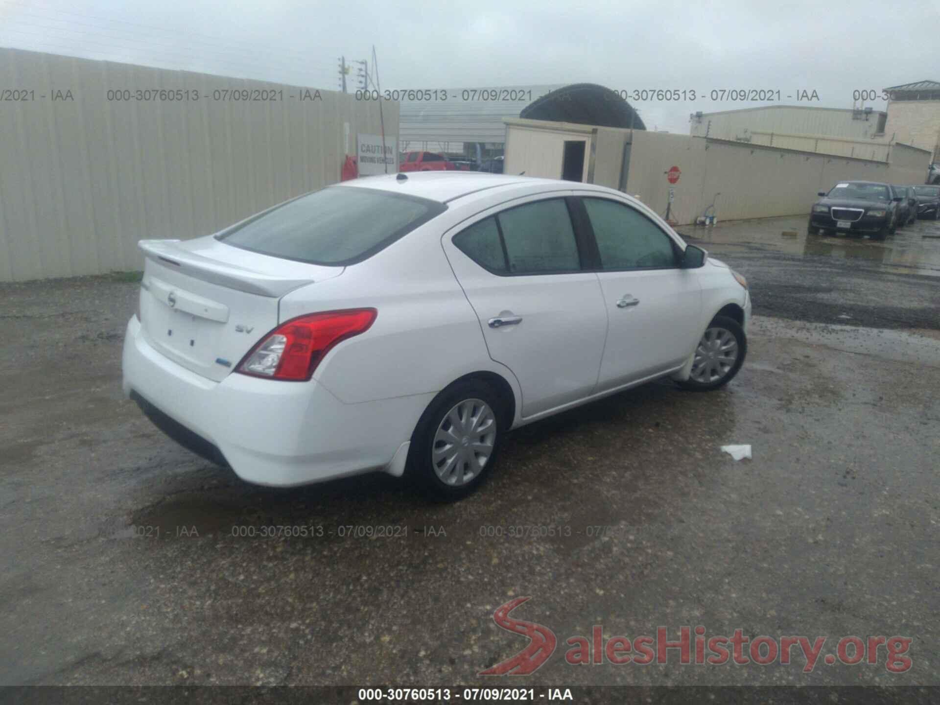 3N1CN7AP7GL828307 2016 NISSAN VERSA