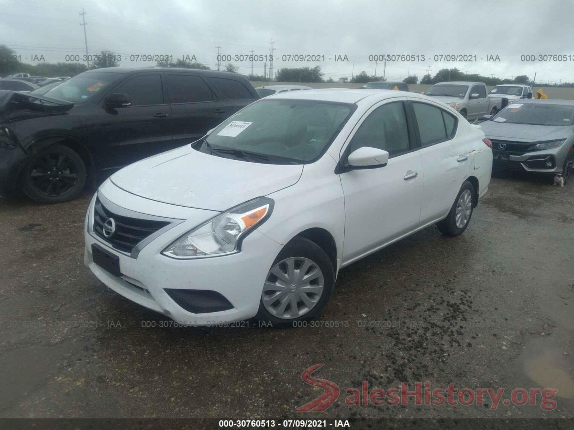 3N1CN7AP7GL828307 2016 NISSAN VERSA