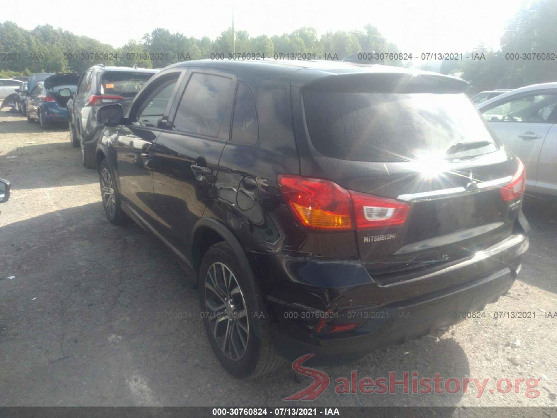 JA4AP3AU2JU023013 2018 MITSUBISHI OUTLANDER SPORT