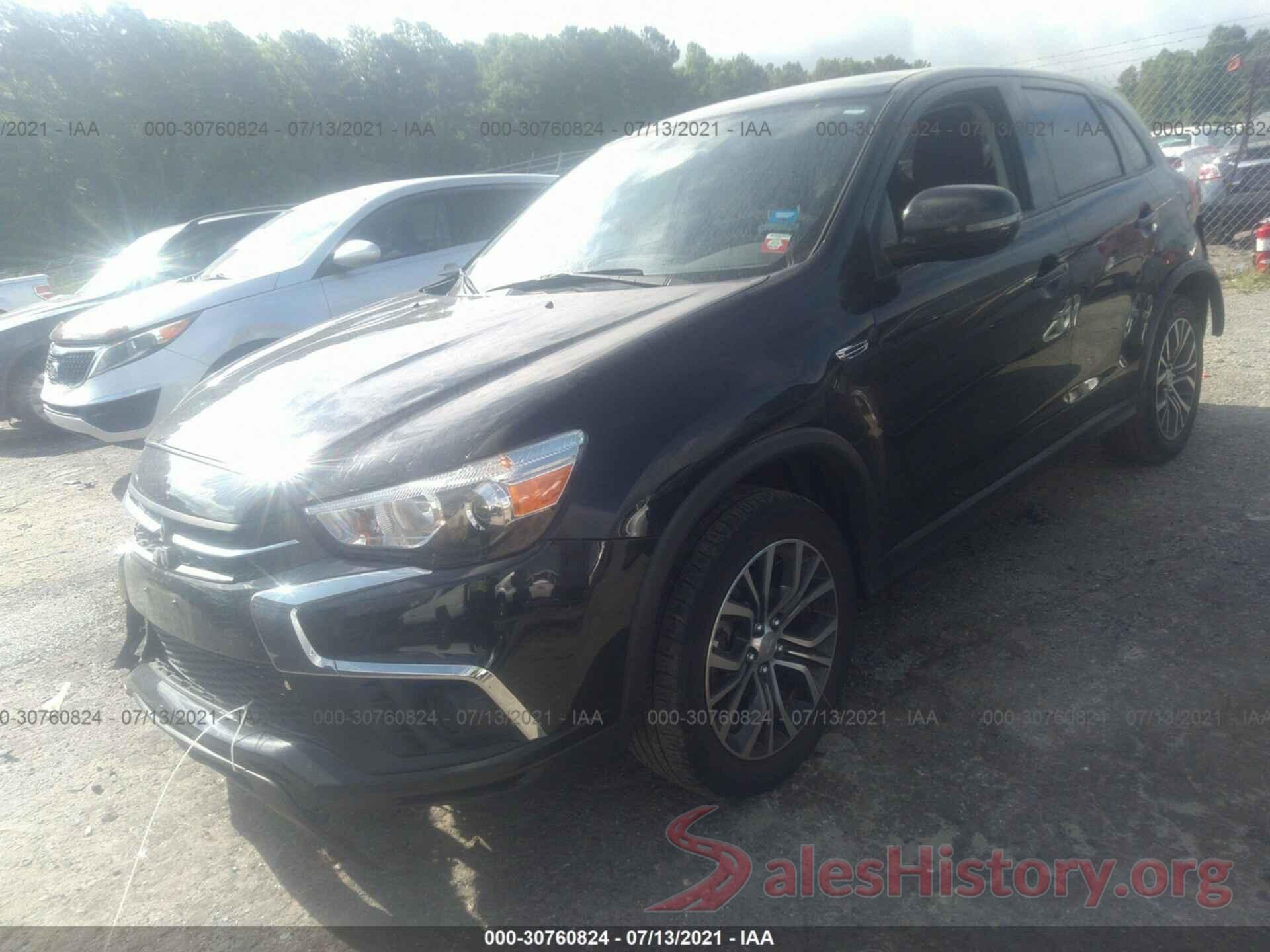 JA4AP3AU2JU023013 2018 MITSUBISHI OUTLANDER SPORT