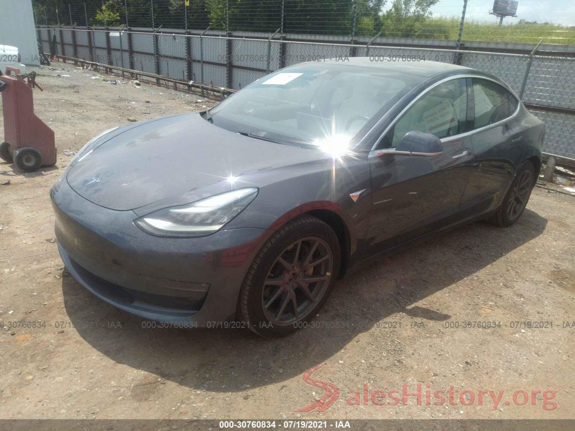 5YJ3E1EB1KF195058 2019 TESLA MODEL 3