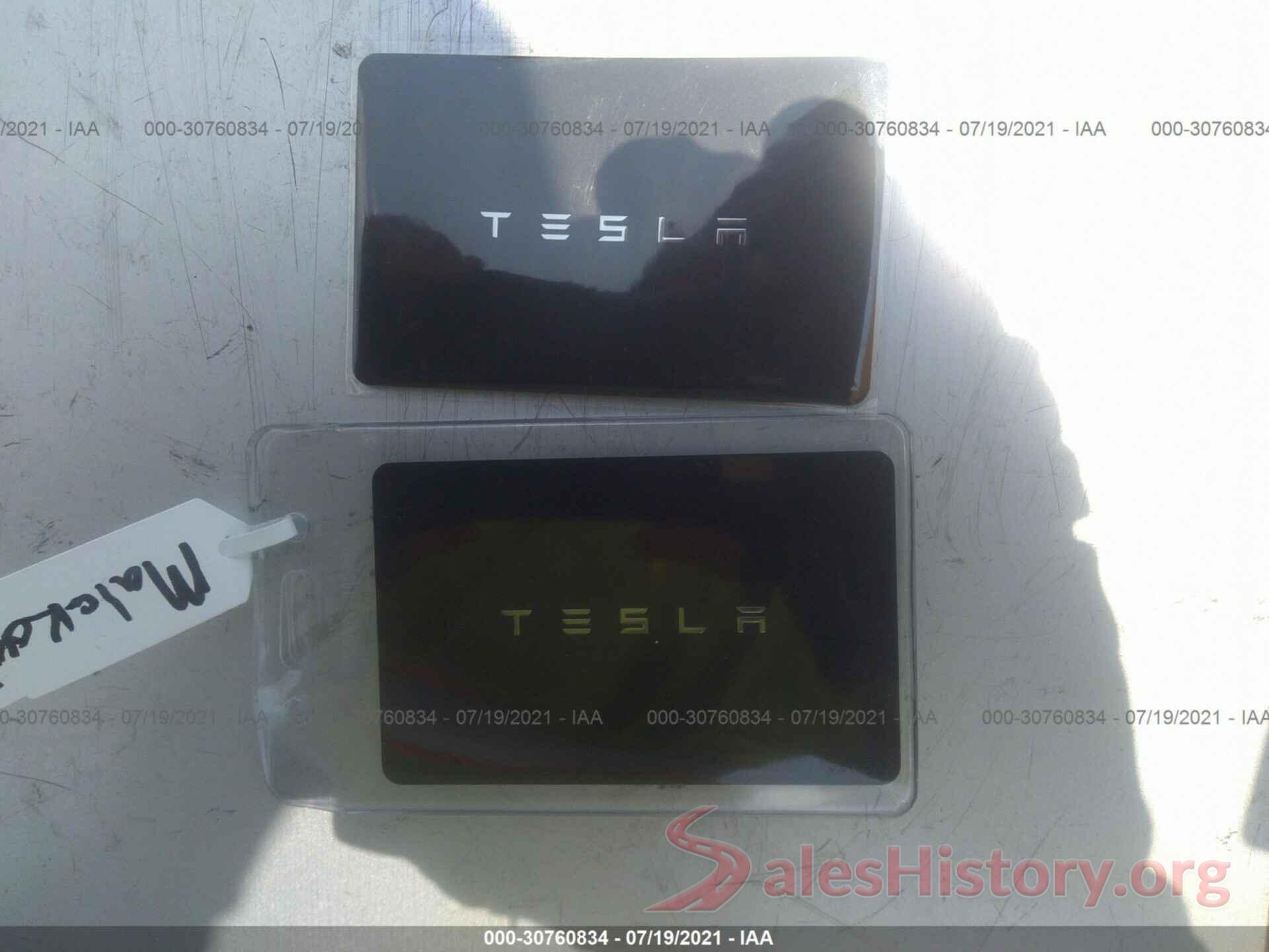 5YJ3E1EB1KF195058 2019 TESLA MODEL 3