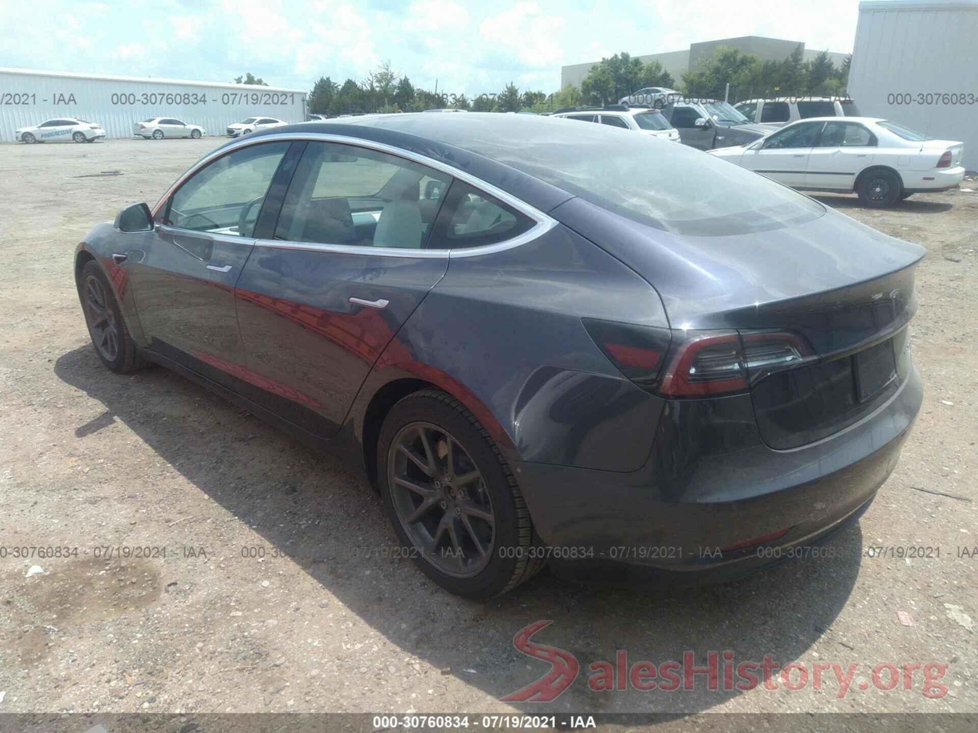 5YJ3E1EB1KF195058 2019 TESLA MODEL 3