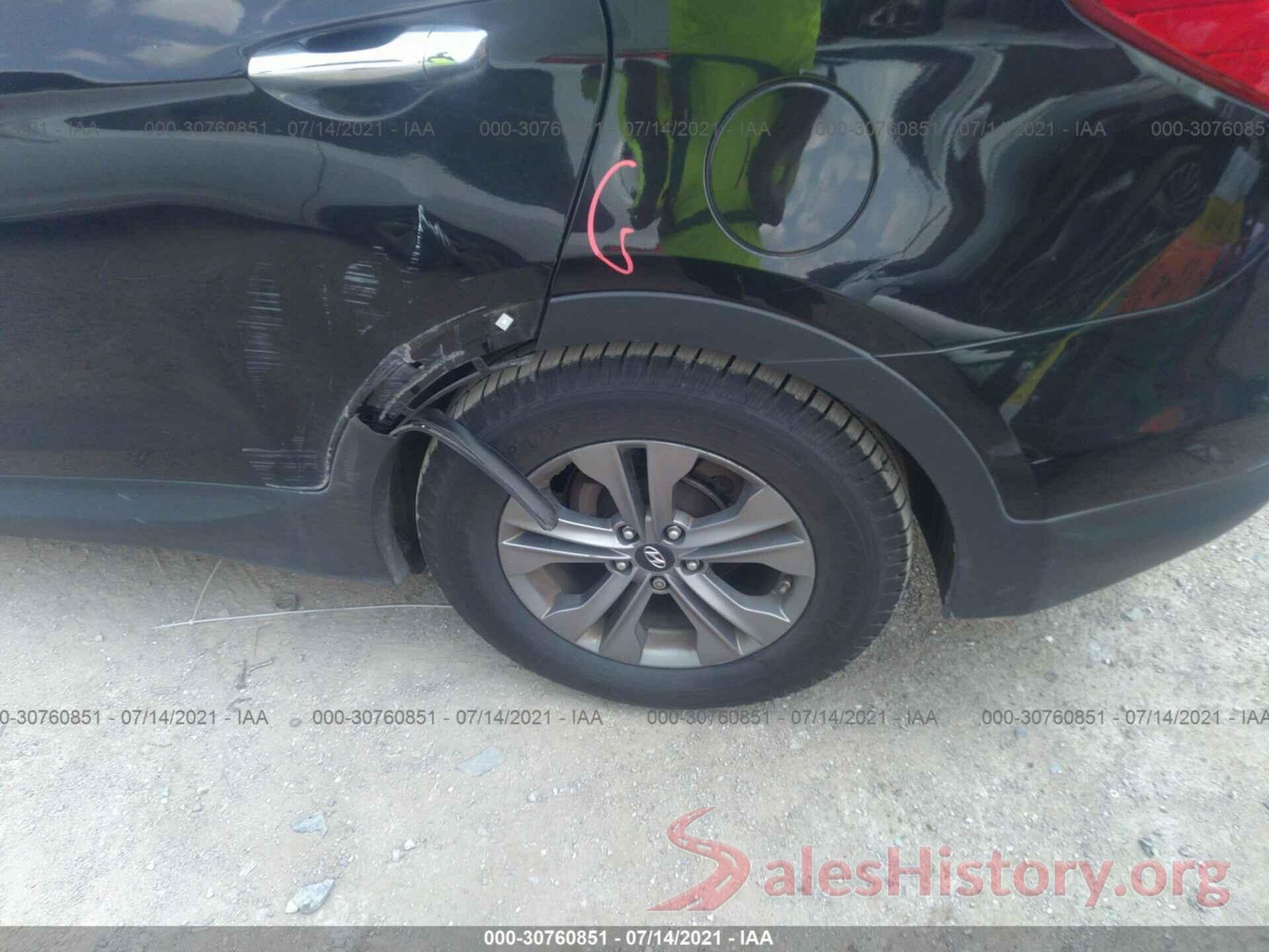 5XYZT3LB3GG371025 2016 HYUNDAI SANTA FE SPORT