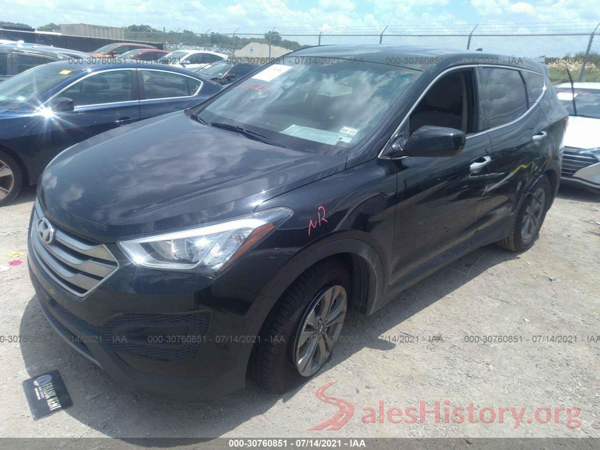 5XYZT3LB3GG371025 2016 HYUNDAI SANTA FE SPORT