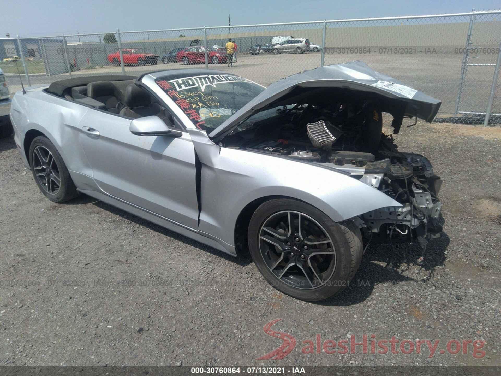 1FATP8UH7J5155162 2018 FORD MUSTANG