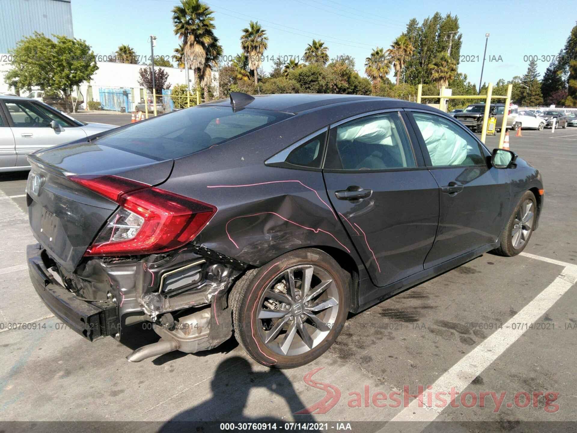 19XFC1F37KE216866 2019 HONDA CIVIC SEDAN